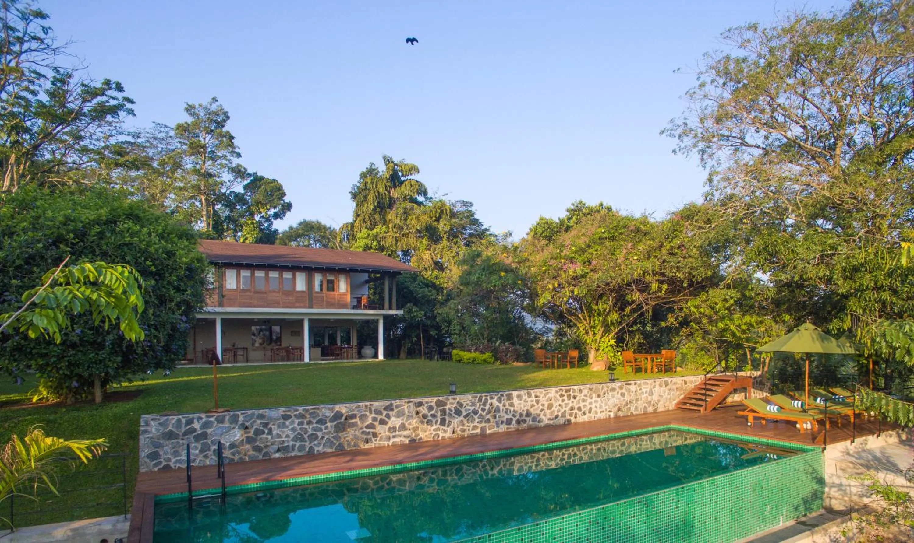 Pool view in Kings Pavilion Luxury Hotel