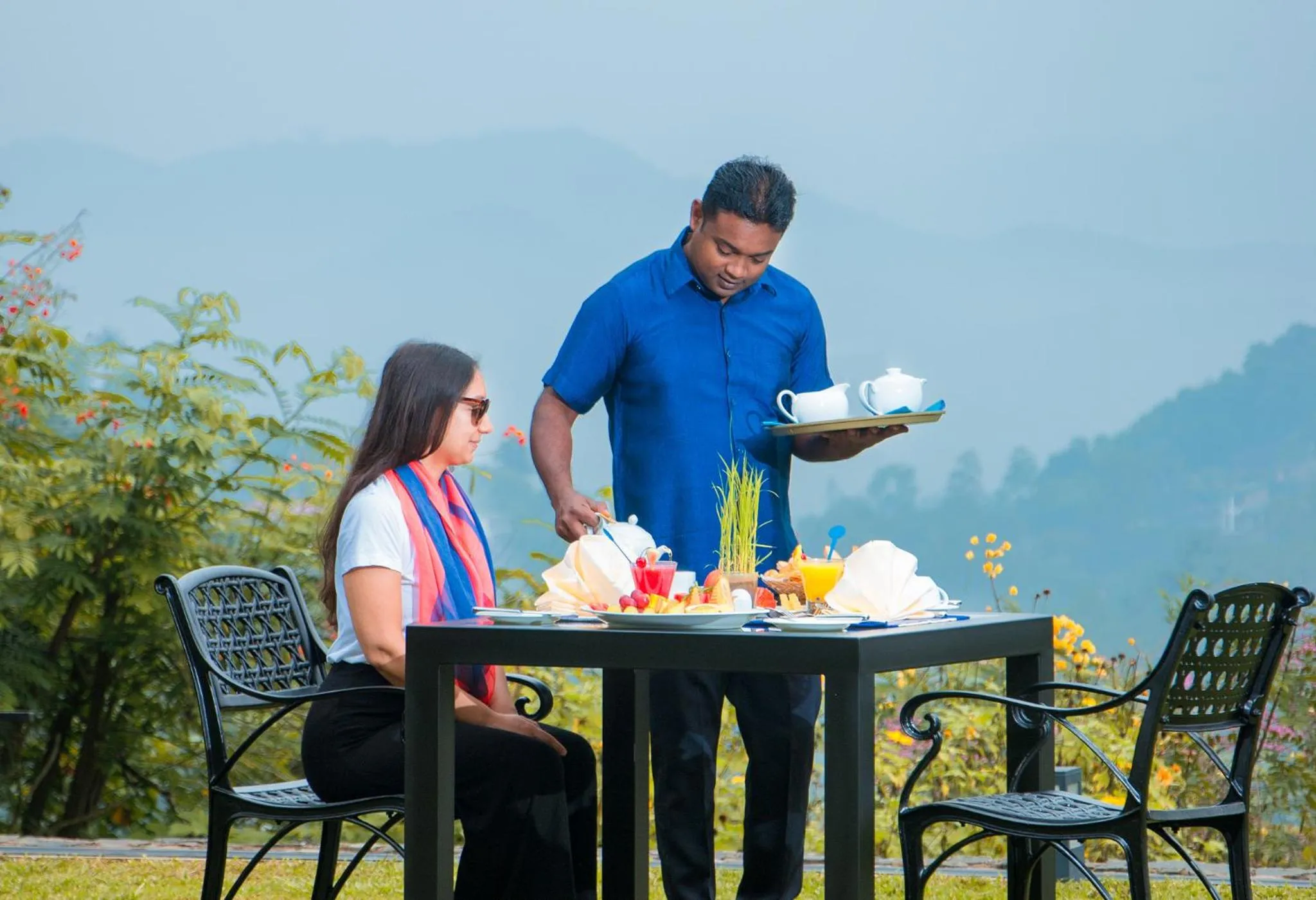 Garden in Kings Pavilion Luxury Hotel