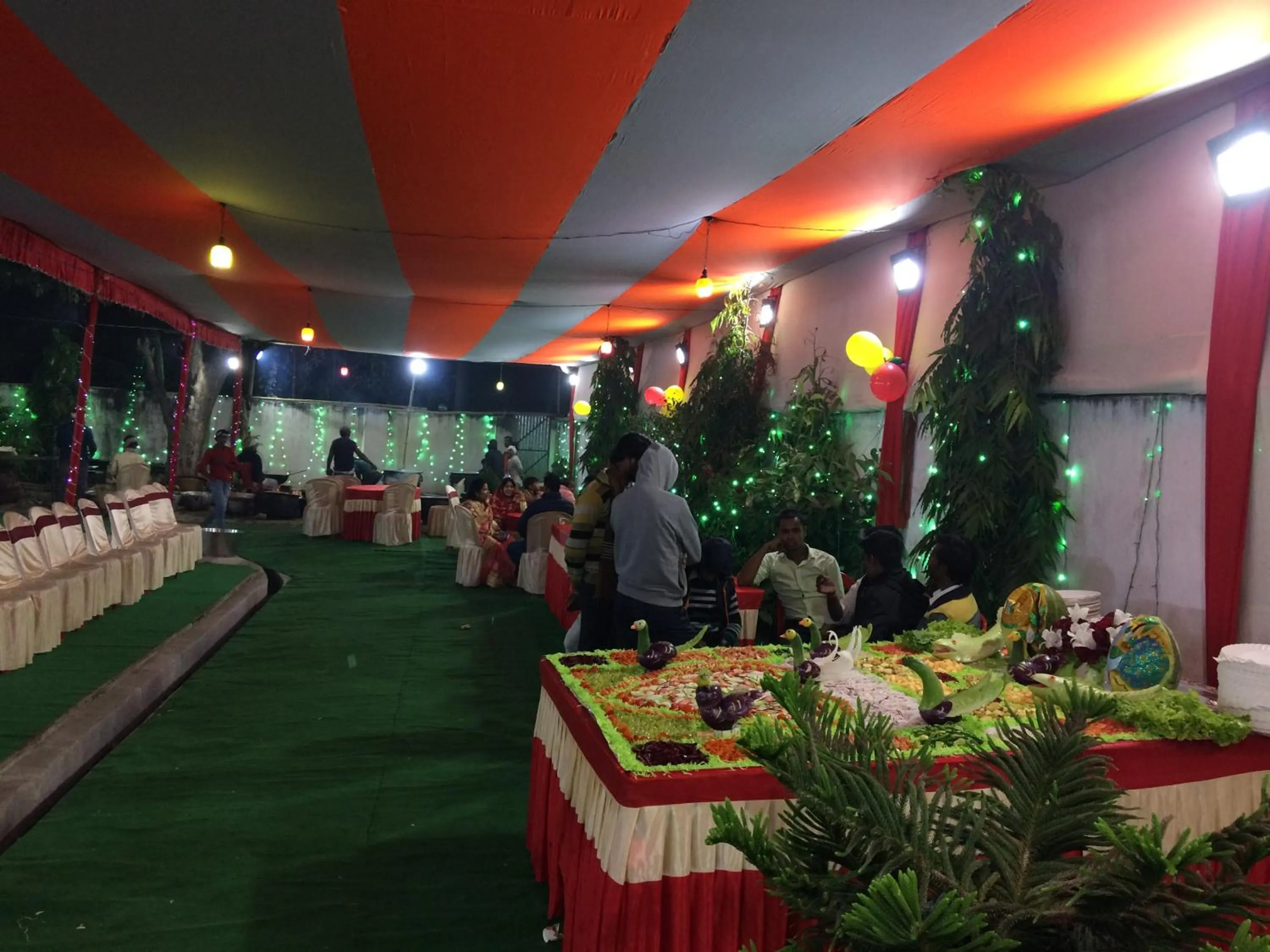 Garden view in Hotel Maurya Vihar Bodhgaya