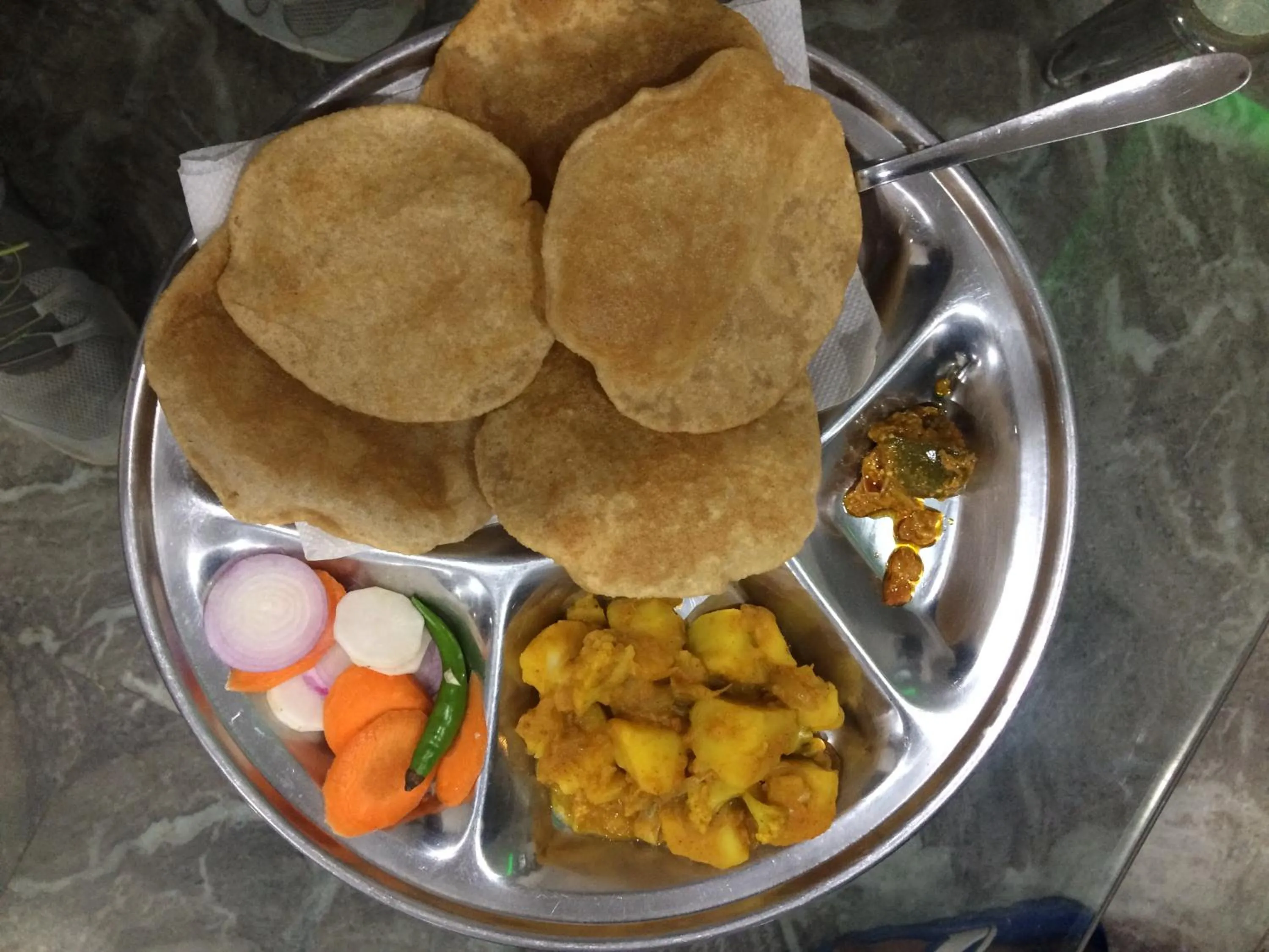 Restaurant/places to eat in Hotel Maurya Vihar Bodhgaya