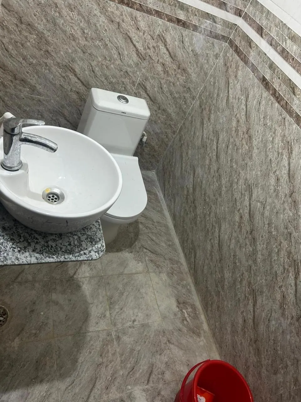 Bathroom in Hotel Maurya Vihar Bodhgaya