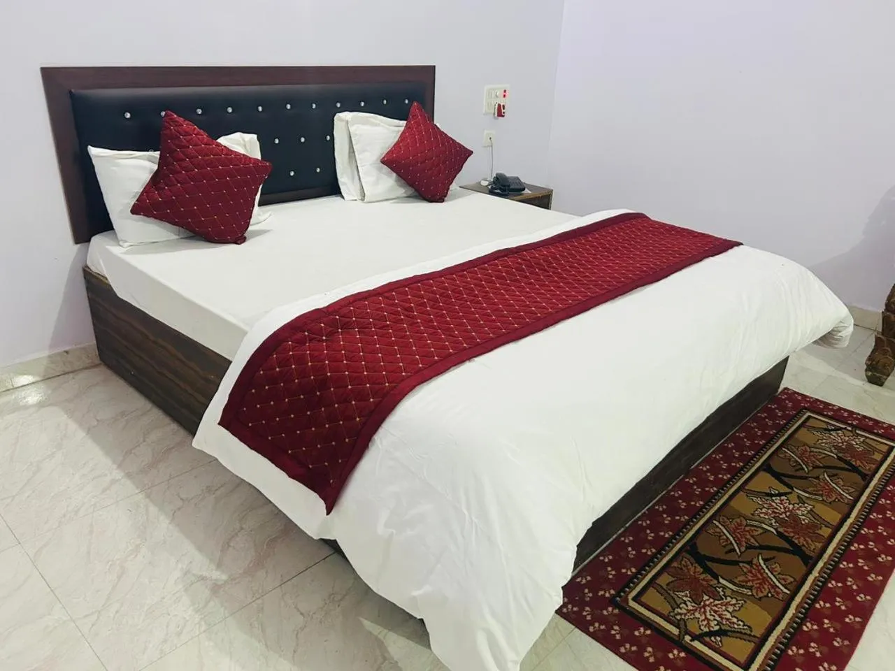 Bedroom, Bed in Hotel Maurya Vihar Bodhgaya
