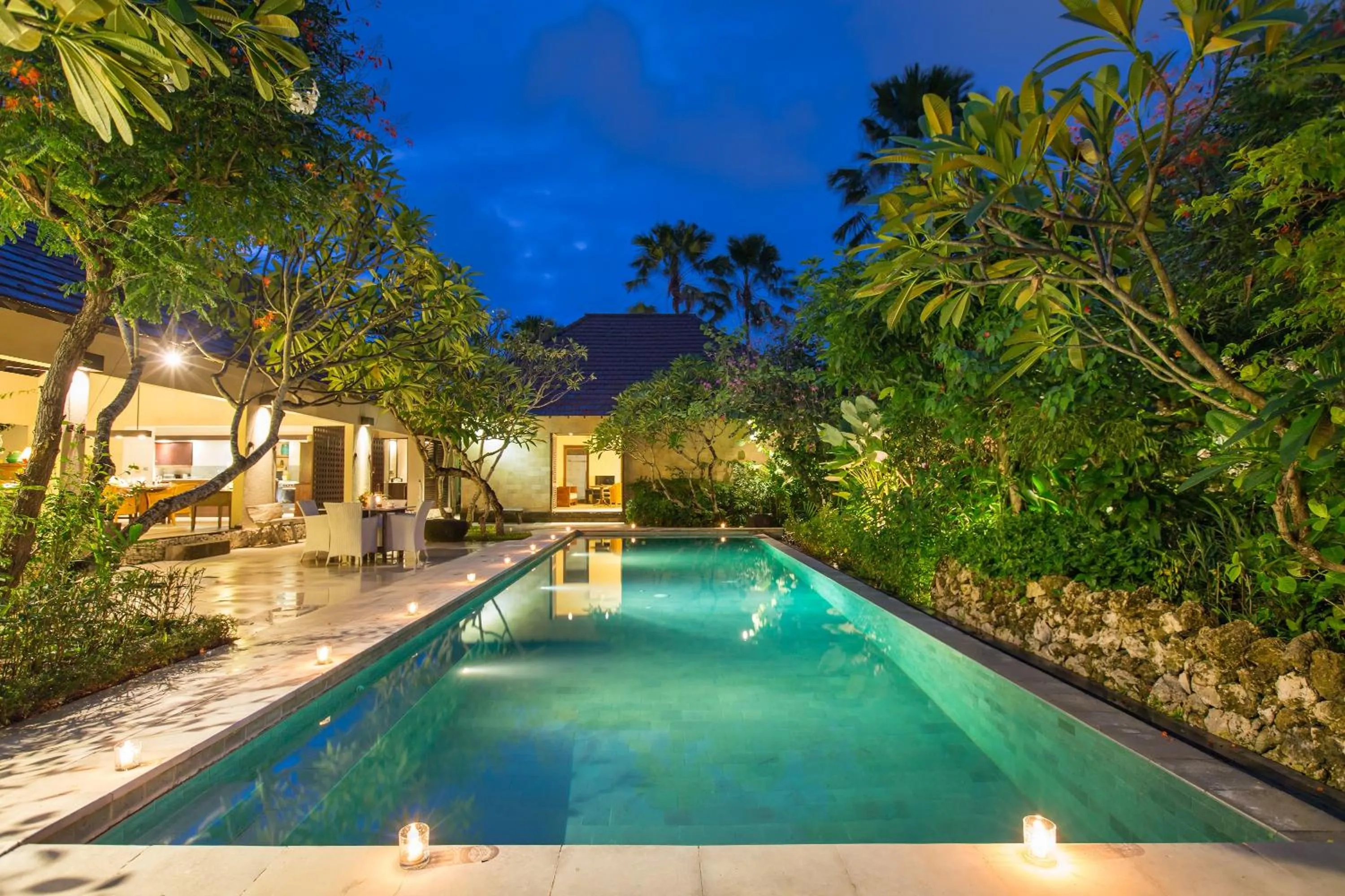 Swimming pool in Villa Roku by Nagisa Bali