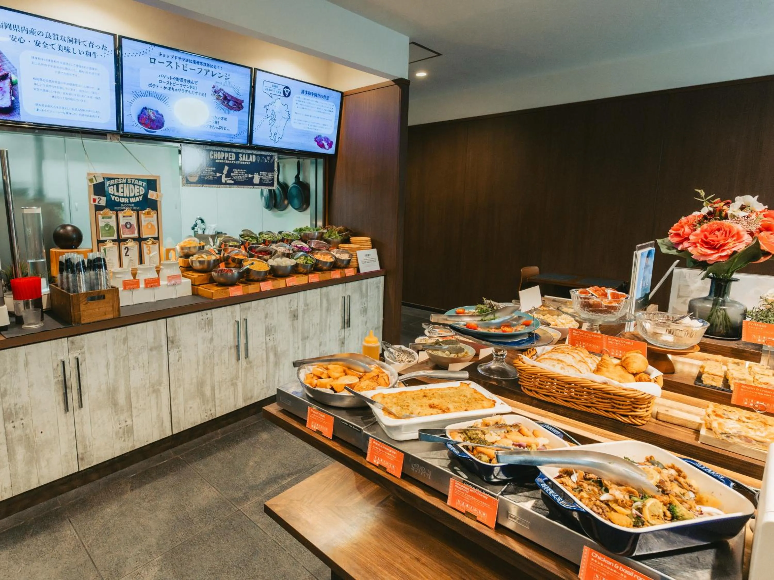 Breakfast in The BREAKFAST HOTEL Fukuoka Tenjin