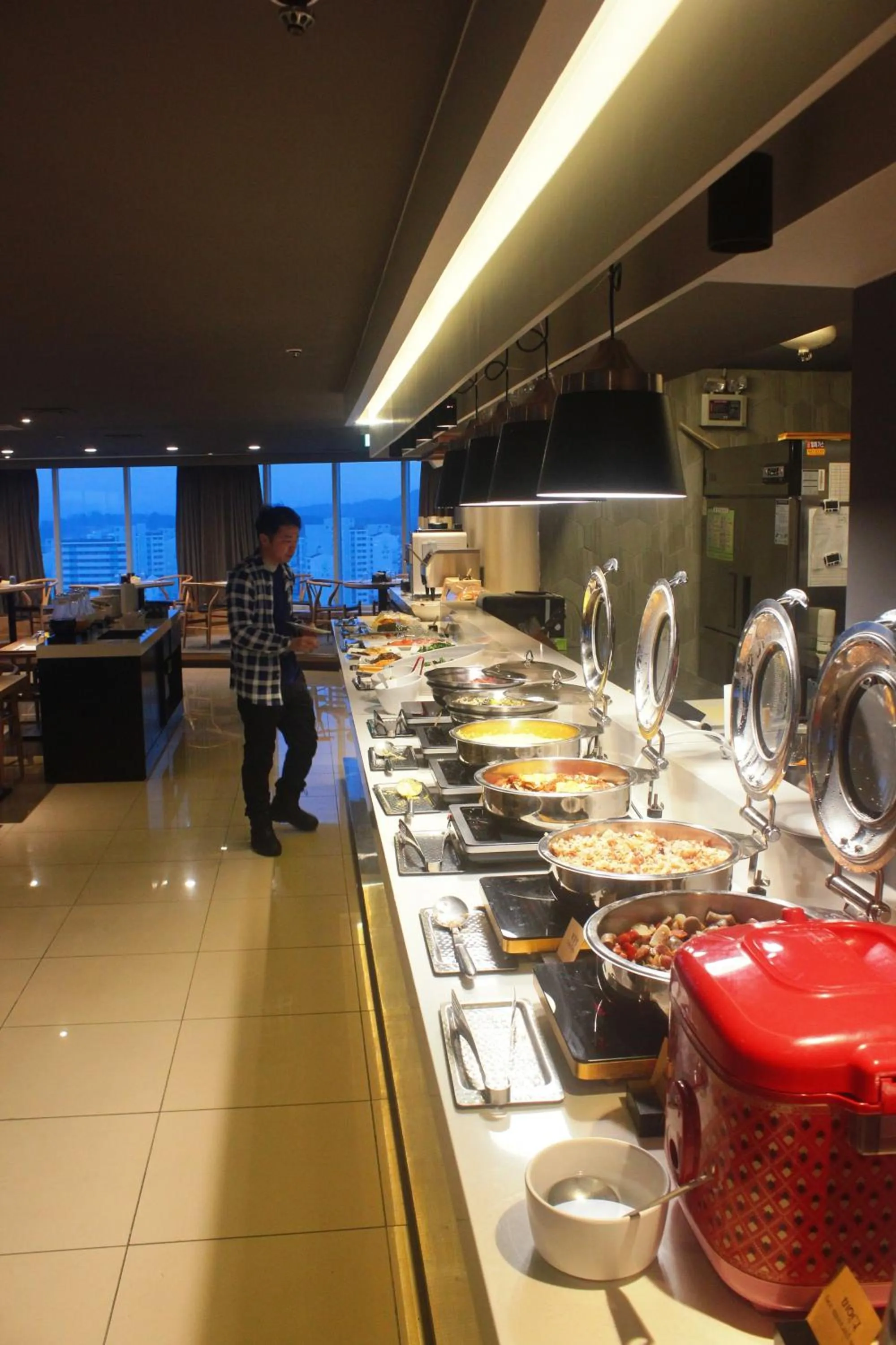Breakfast in Gangneung Tourist Hotel