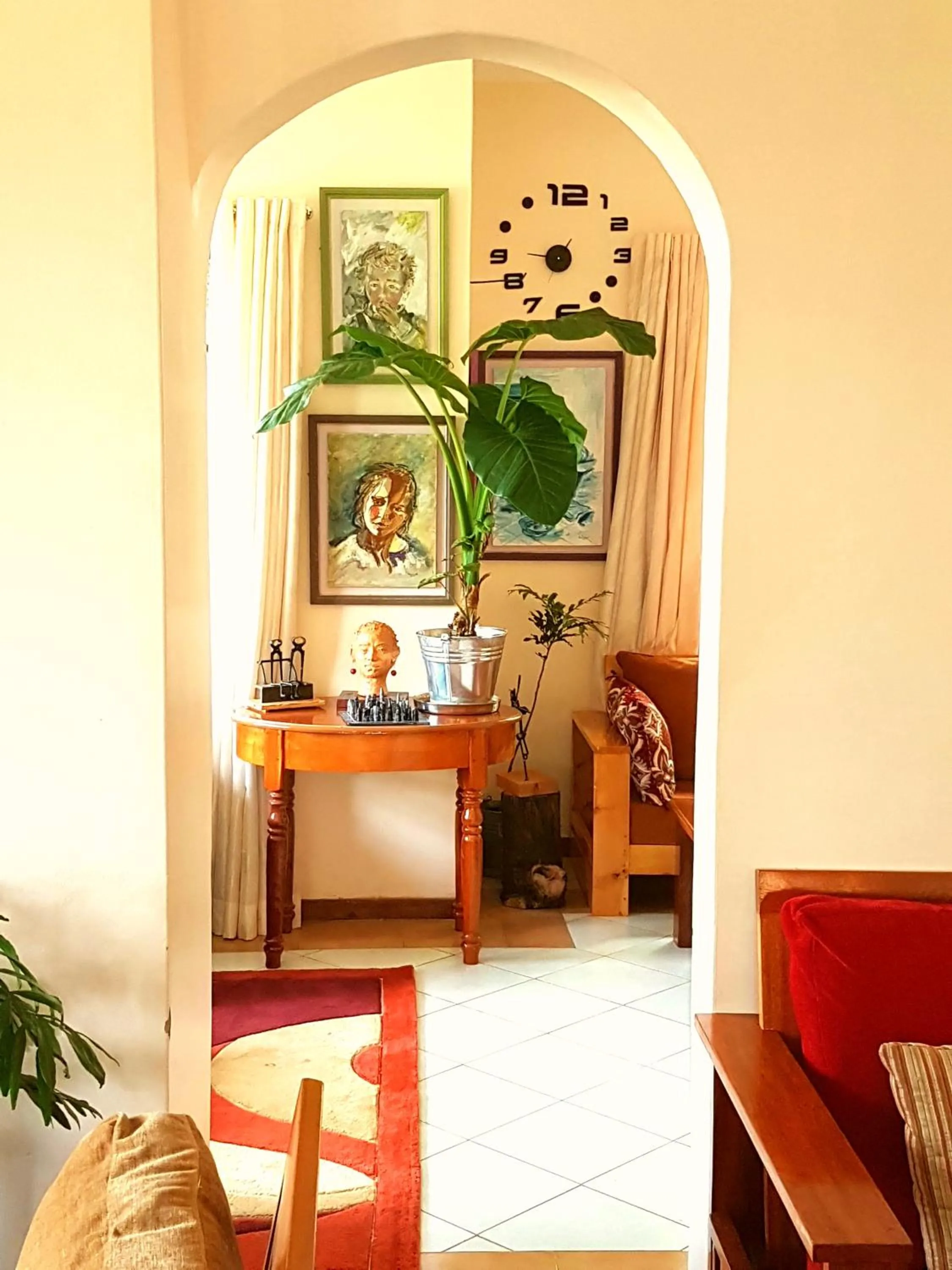 Living room in The Farmhouse Inn