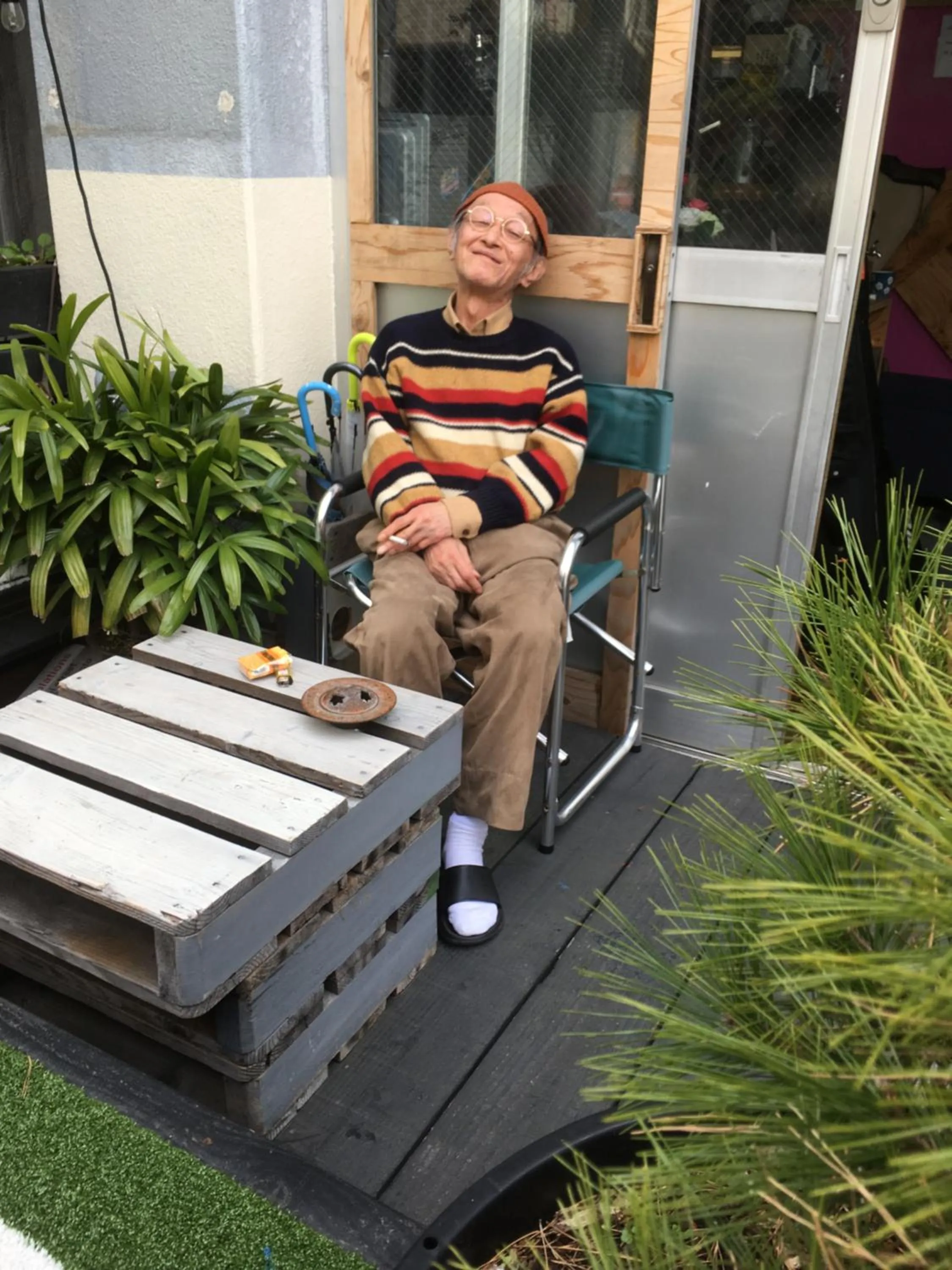 Balcony/Terrace in Music Uni Street Backpacker's Hostel