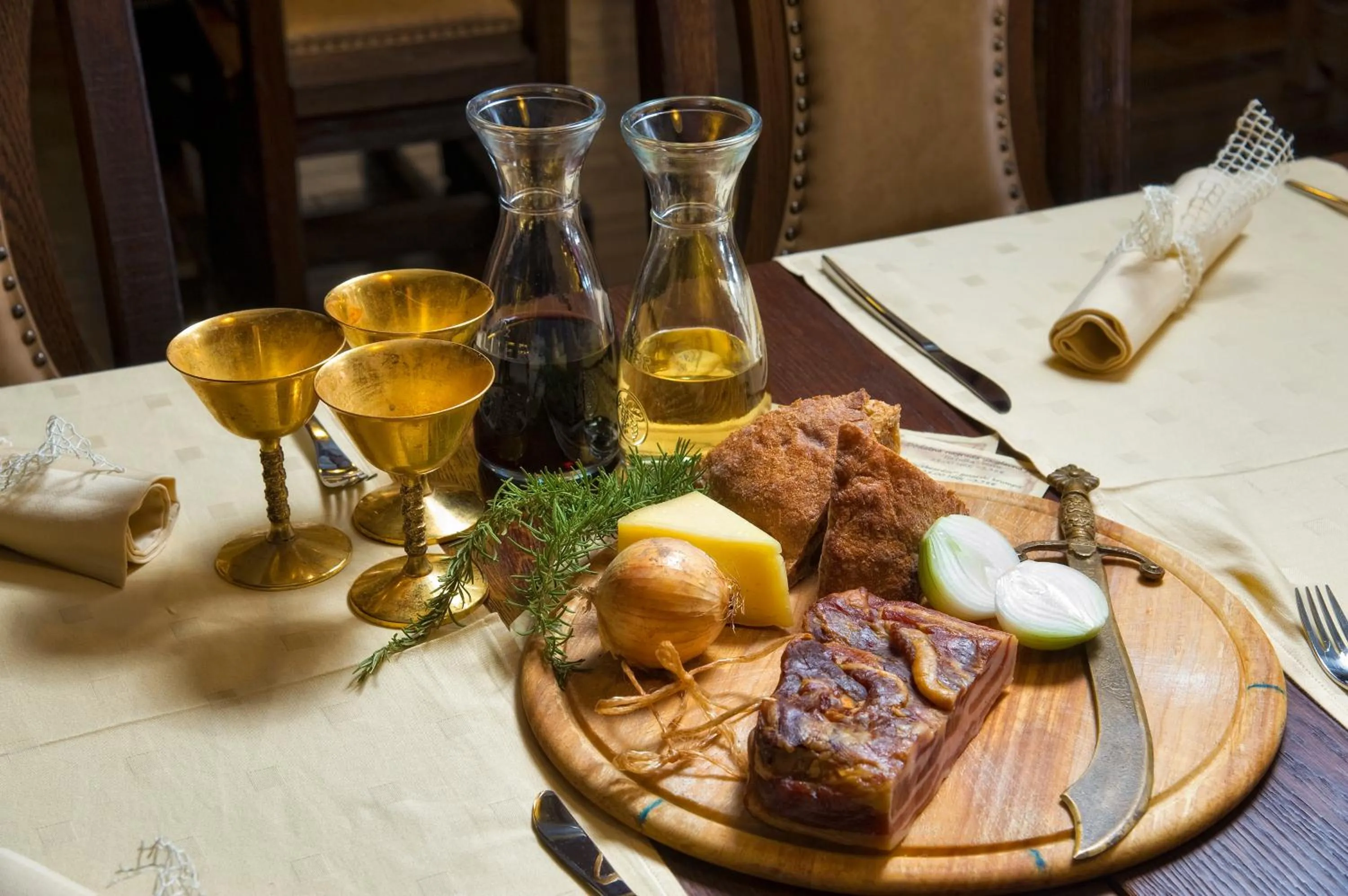 Food and drinks in Hotel Plaža