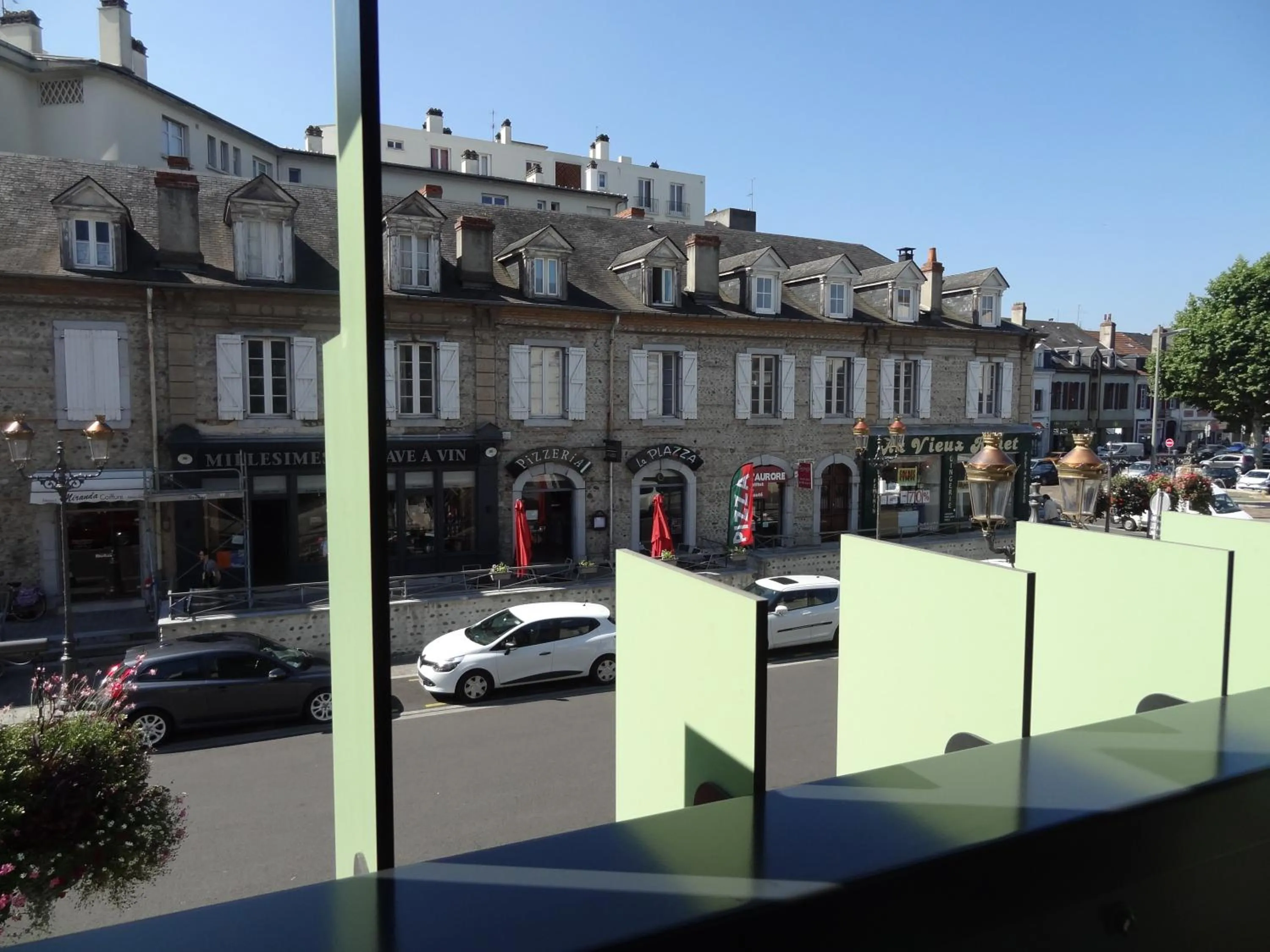 View (from property/room) in Cit'Hotel de la Marne