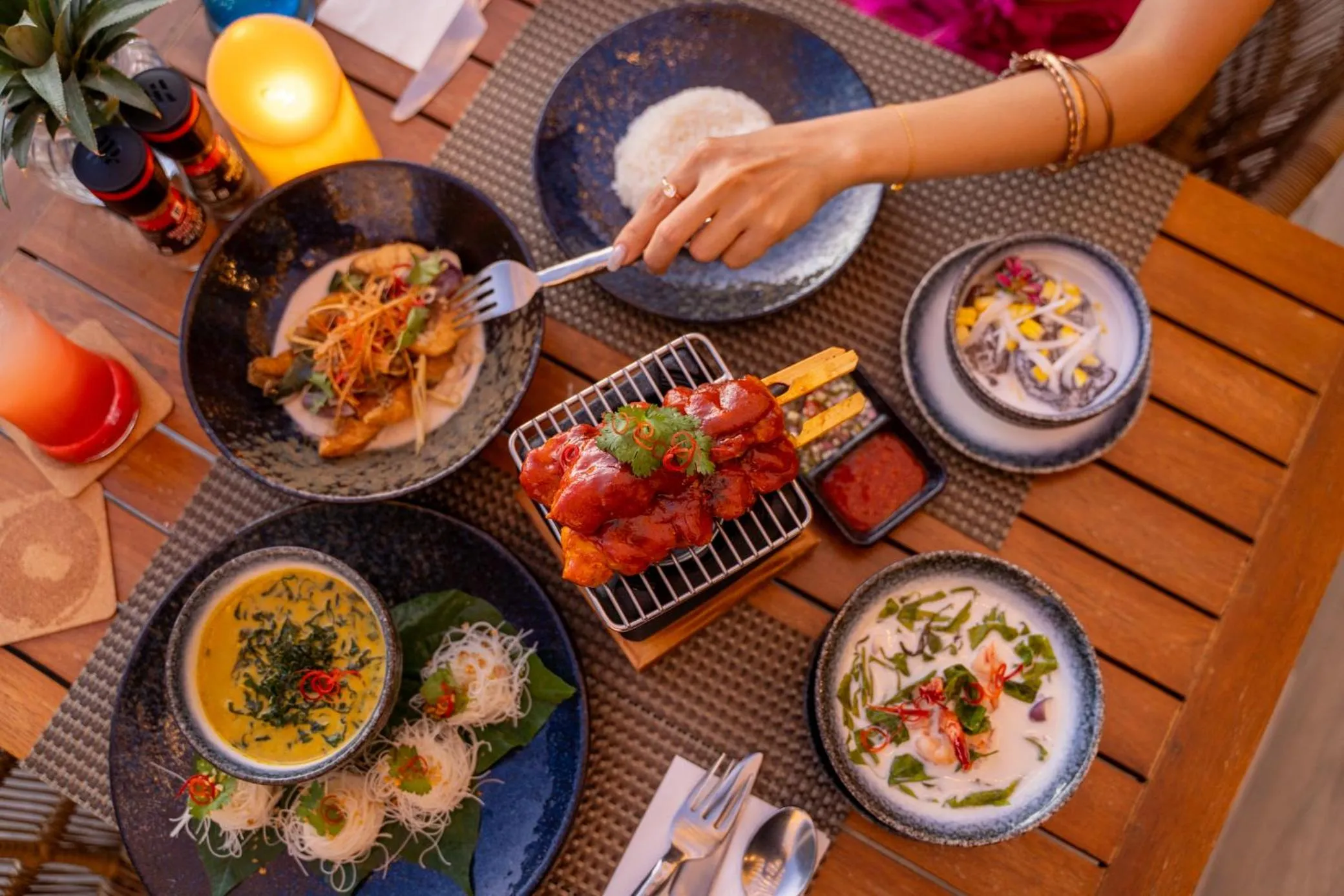 Dining area in My Beach Resort Phuket, Panwa Beach