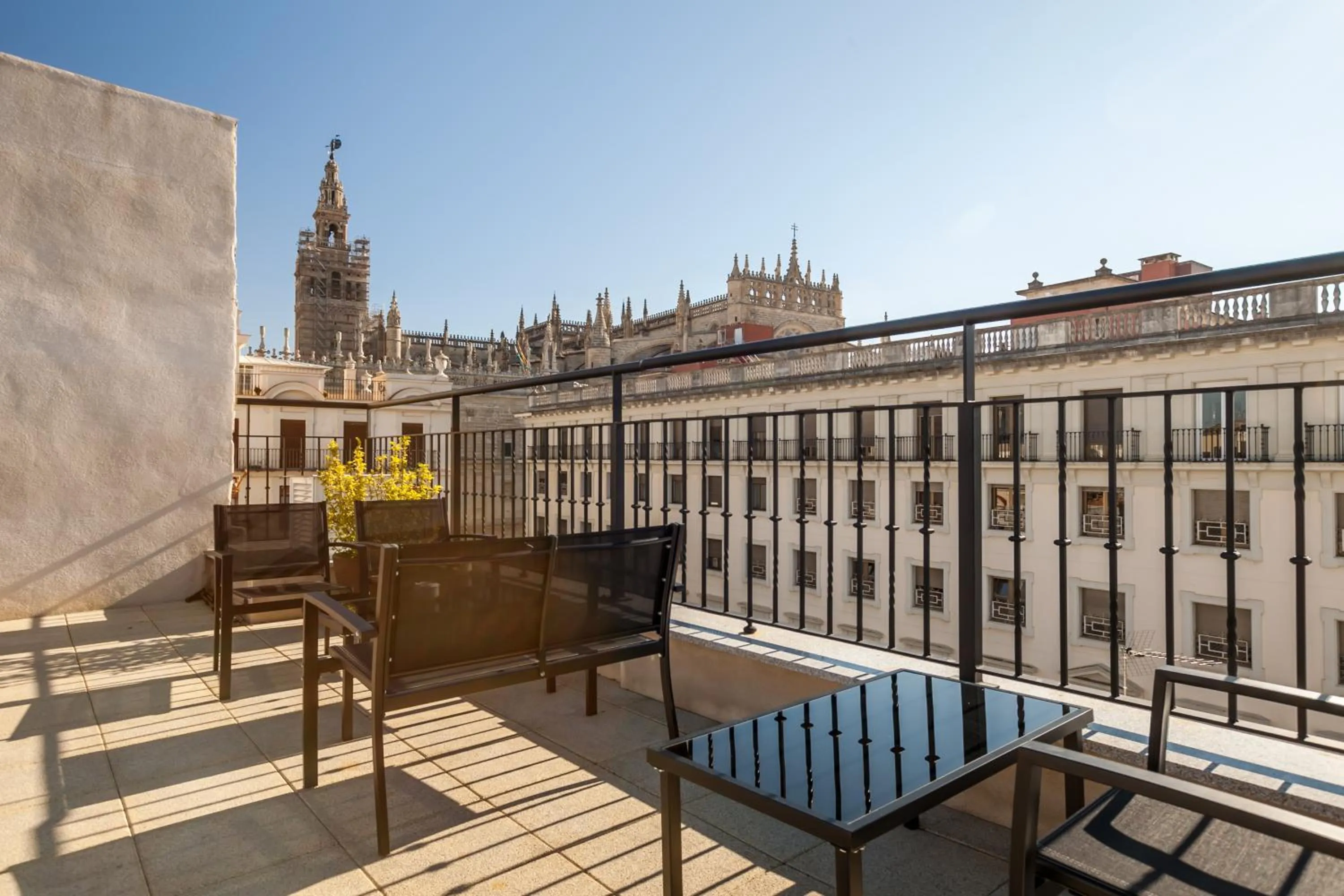 Balcony/Terrace in Welldone Cathedral Suites