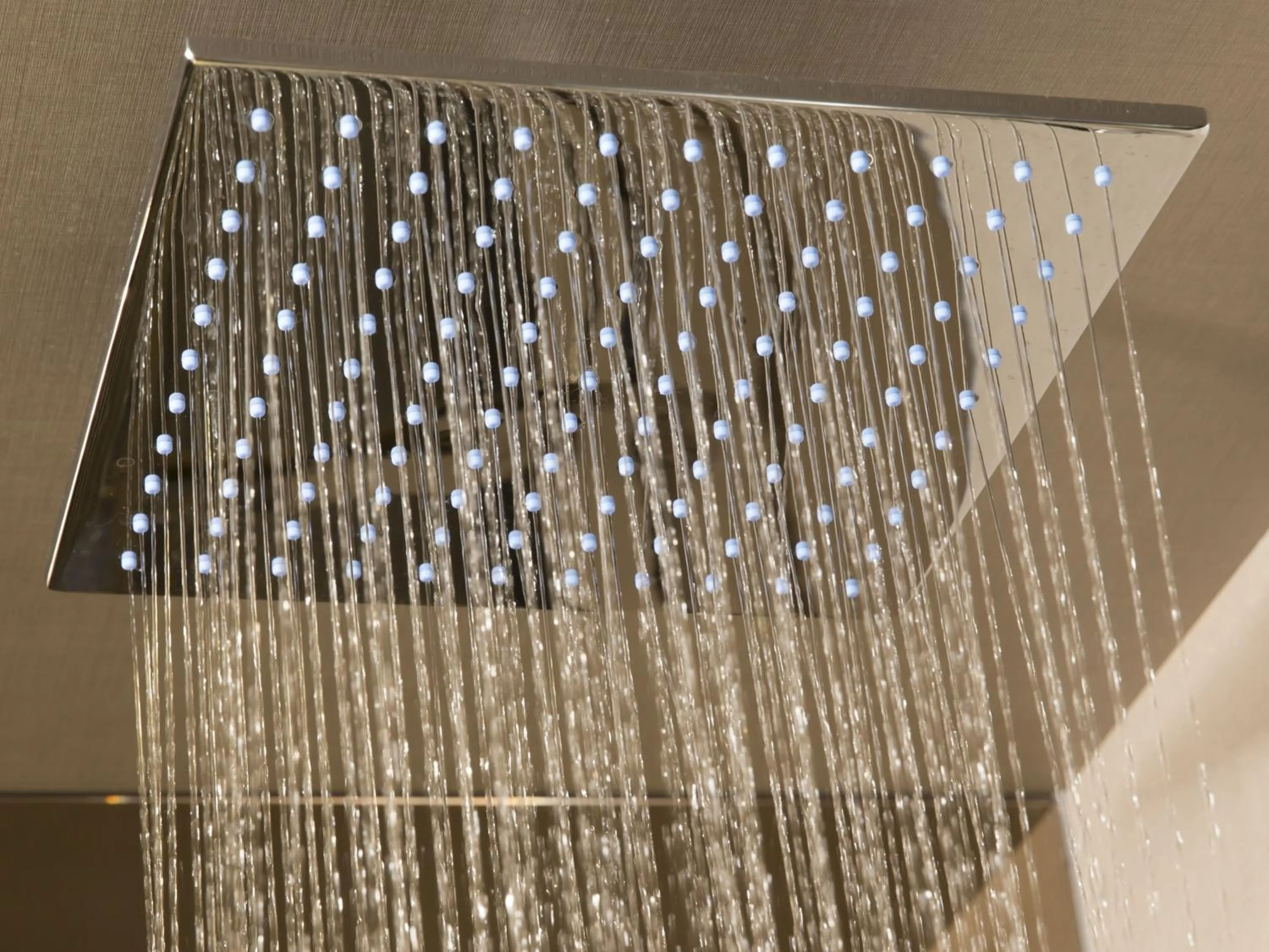 Shower in Apartment Bloc