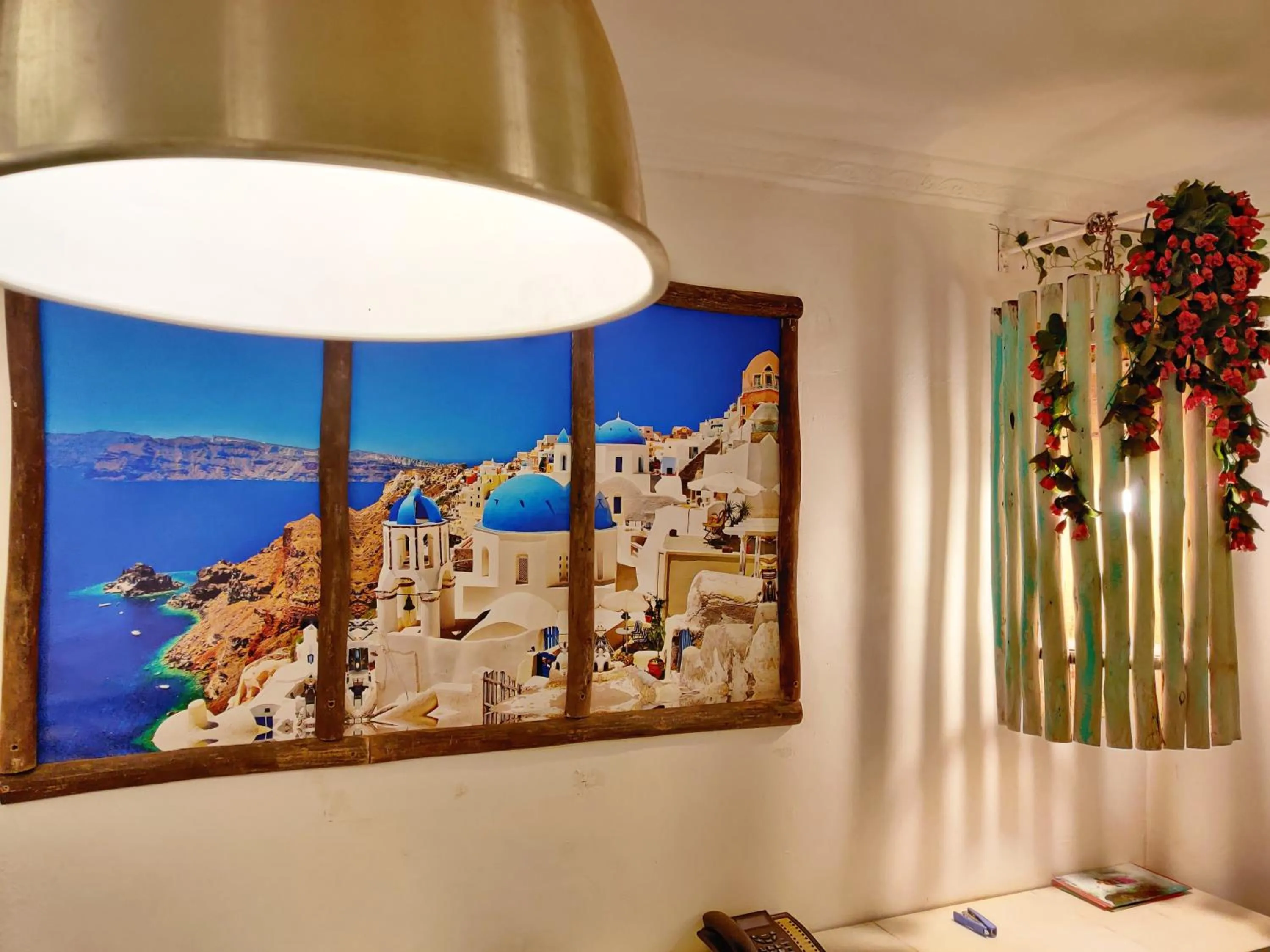 Decorative detail in Eros Boutique Hotel