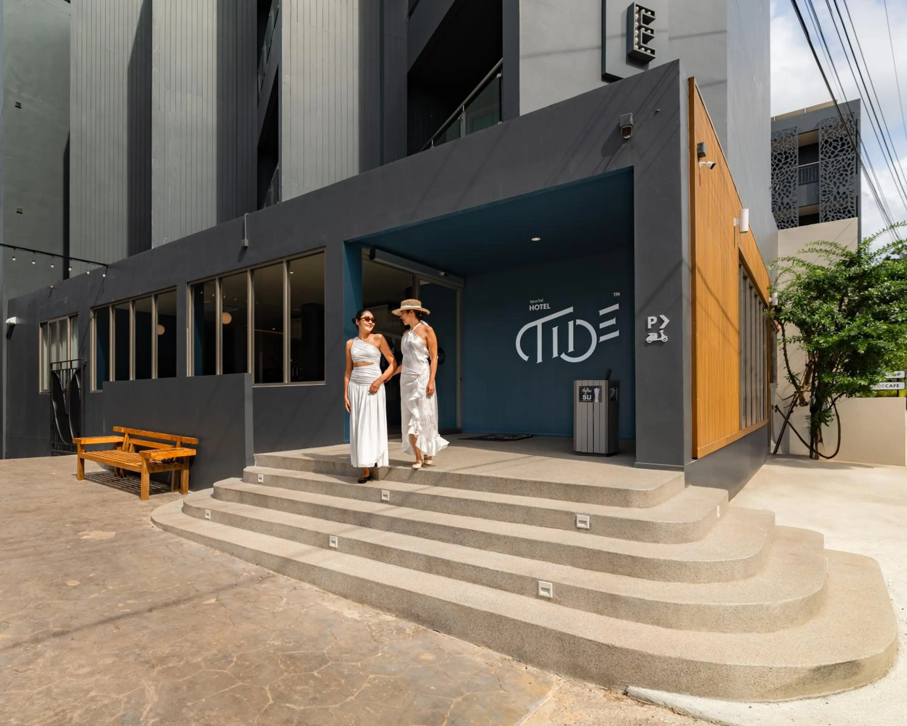 Facade/entrance in Hotel Tide Phuket Beachfront