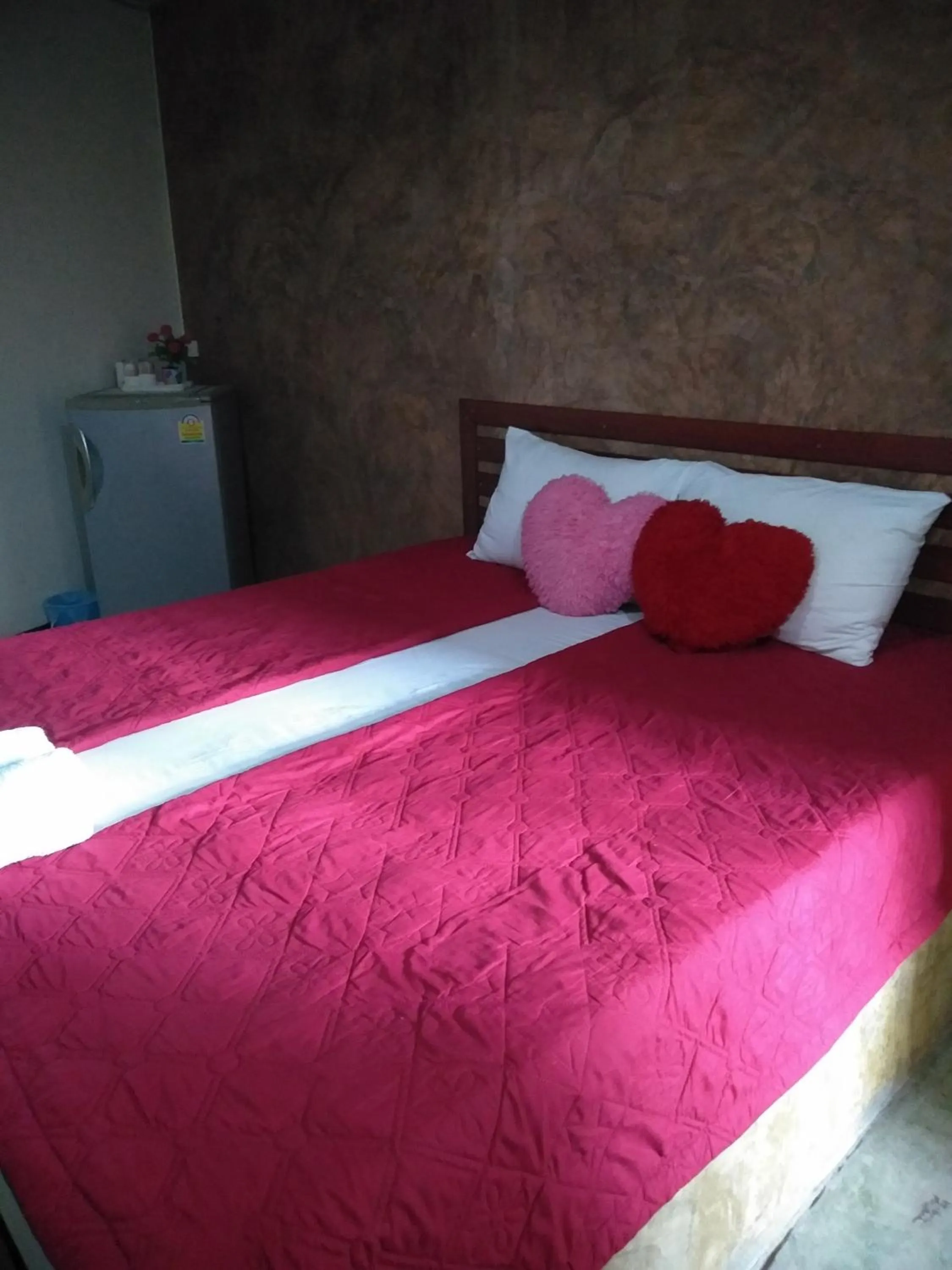 Bed in Ban Khun Rin Homestay