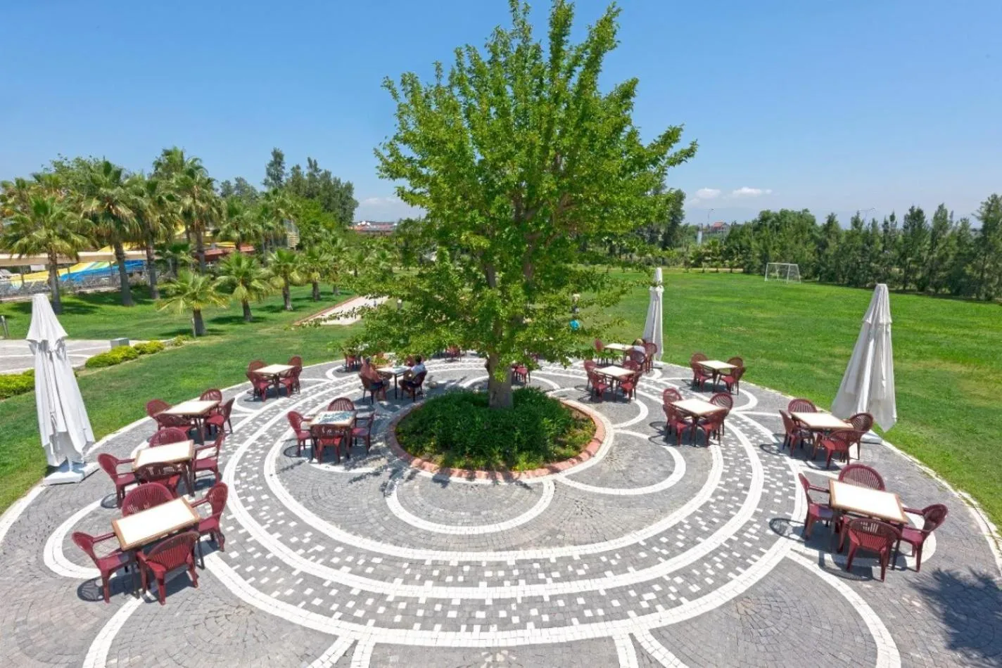 Pool view in Club Sidelya Hotel