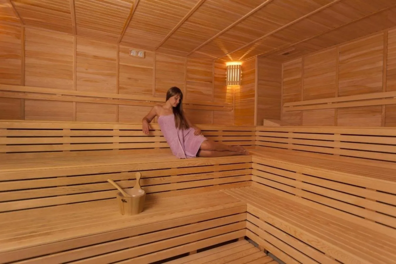 Sauna in Club Sidelya Hotel