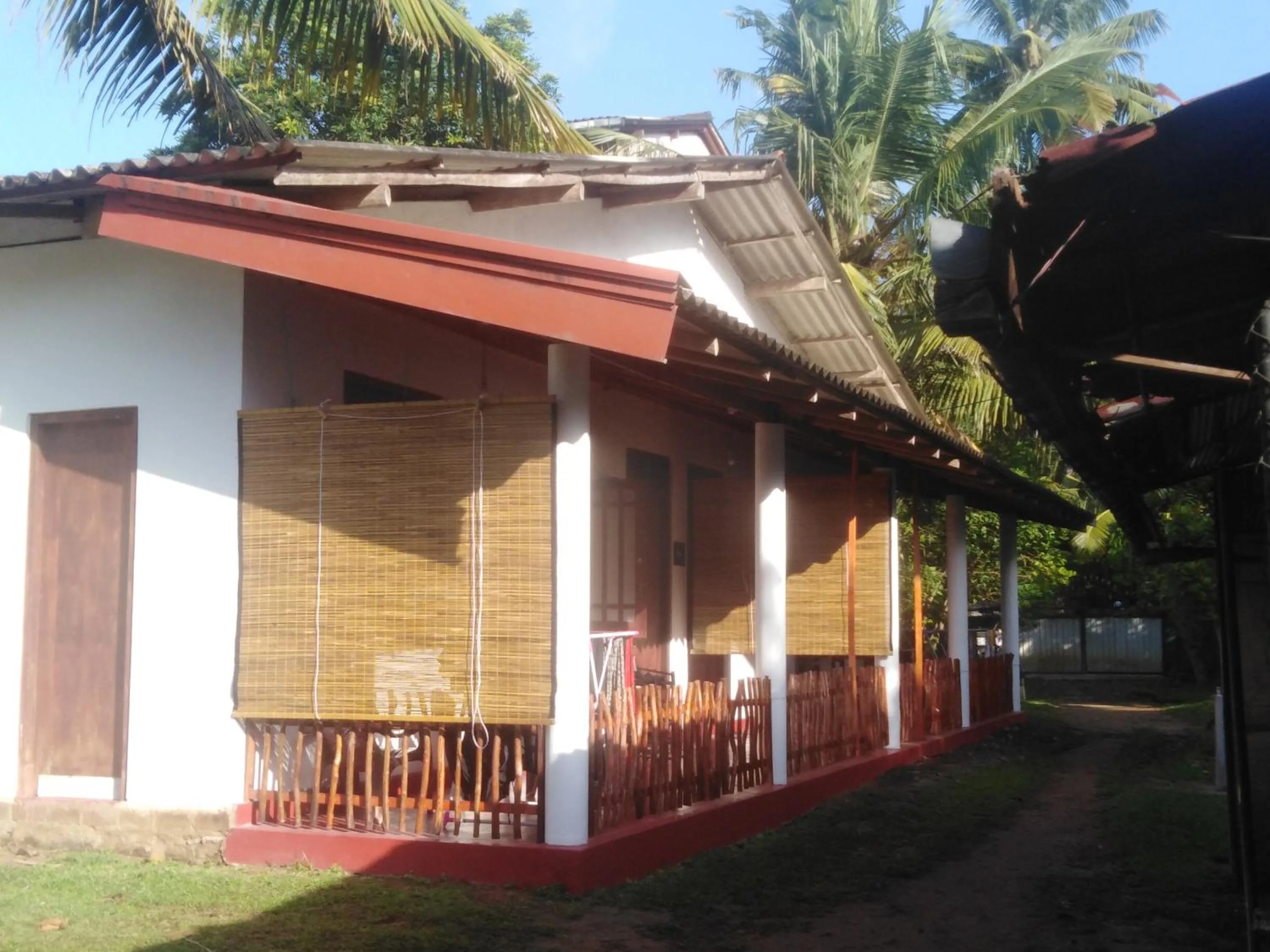 Balcony/Terrace in Ranmitha Villa Weligama