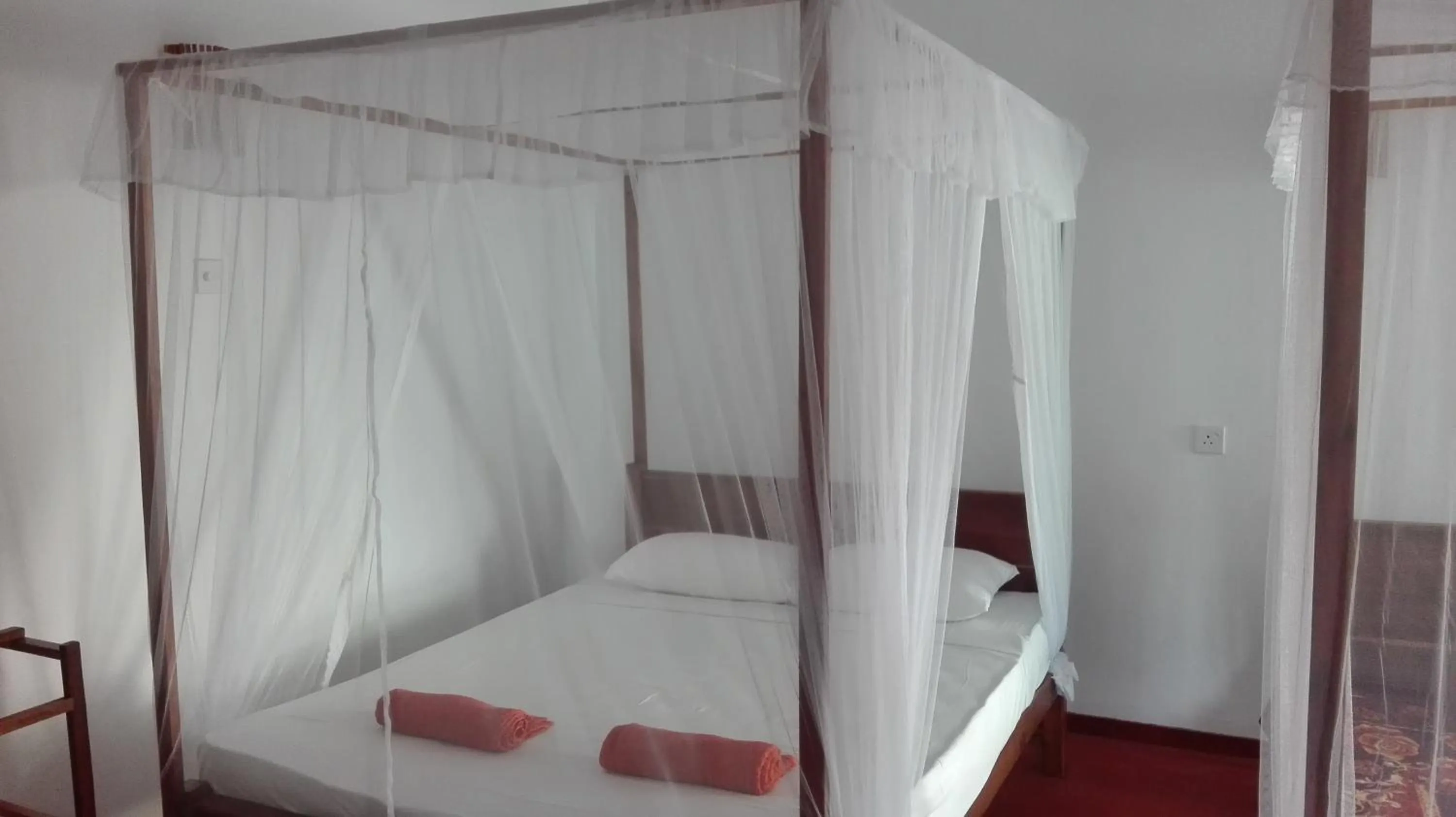 Bed in Ranmitha Villa Weligama