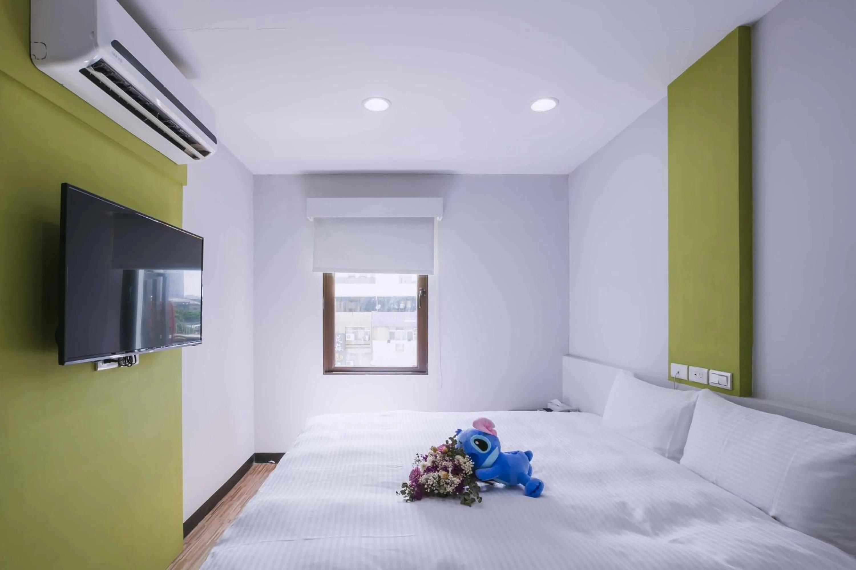 Bed in Mei Ti Fashion Hotel