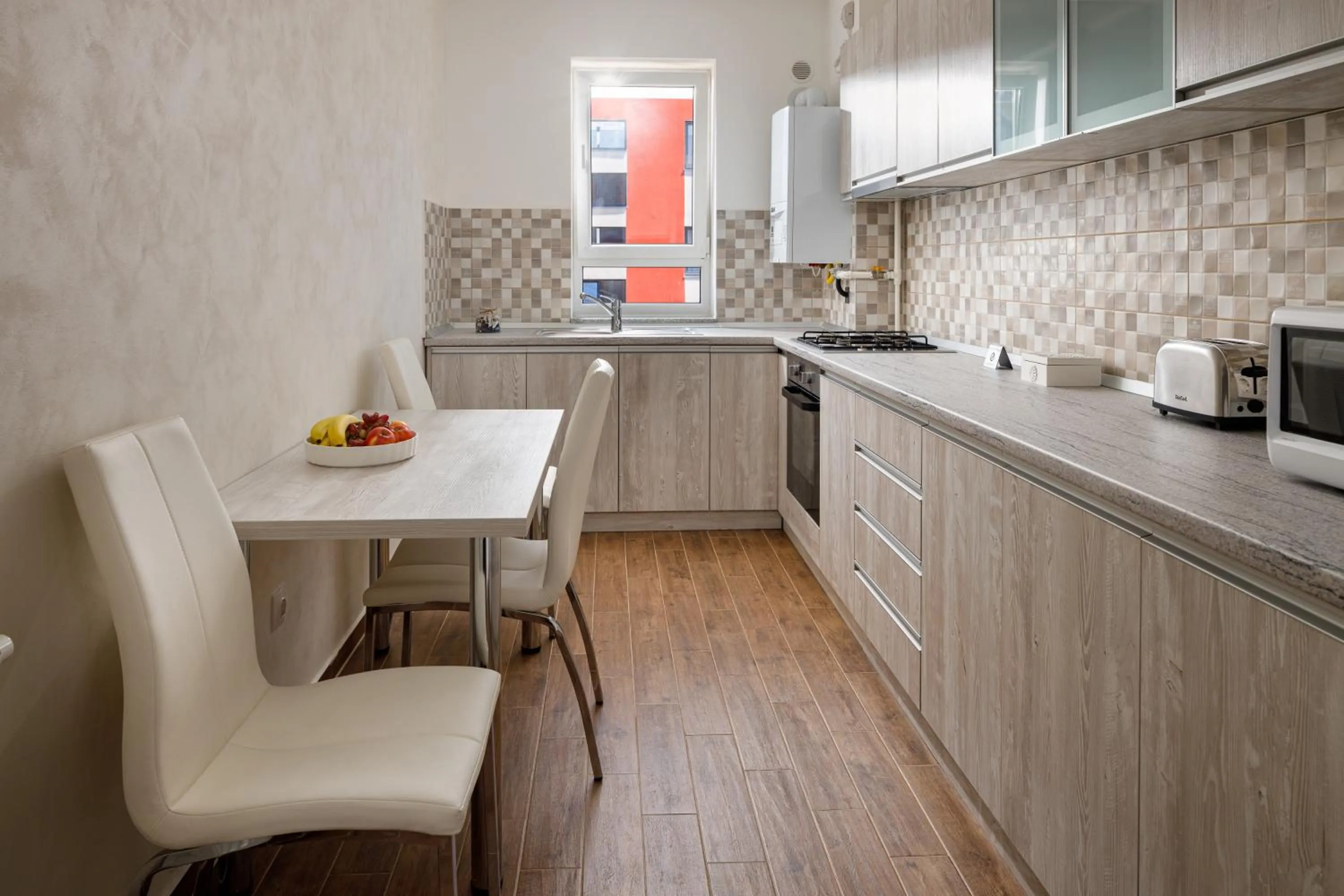 Kitchen or kitchenette in Brasov Holiday Apartments