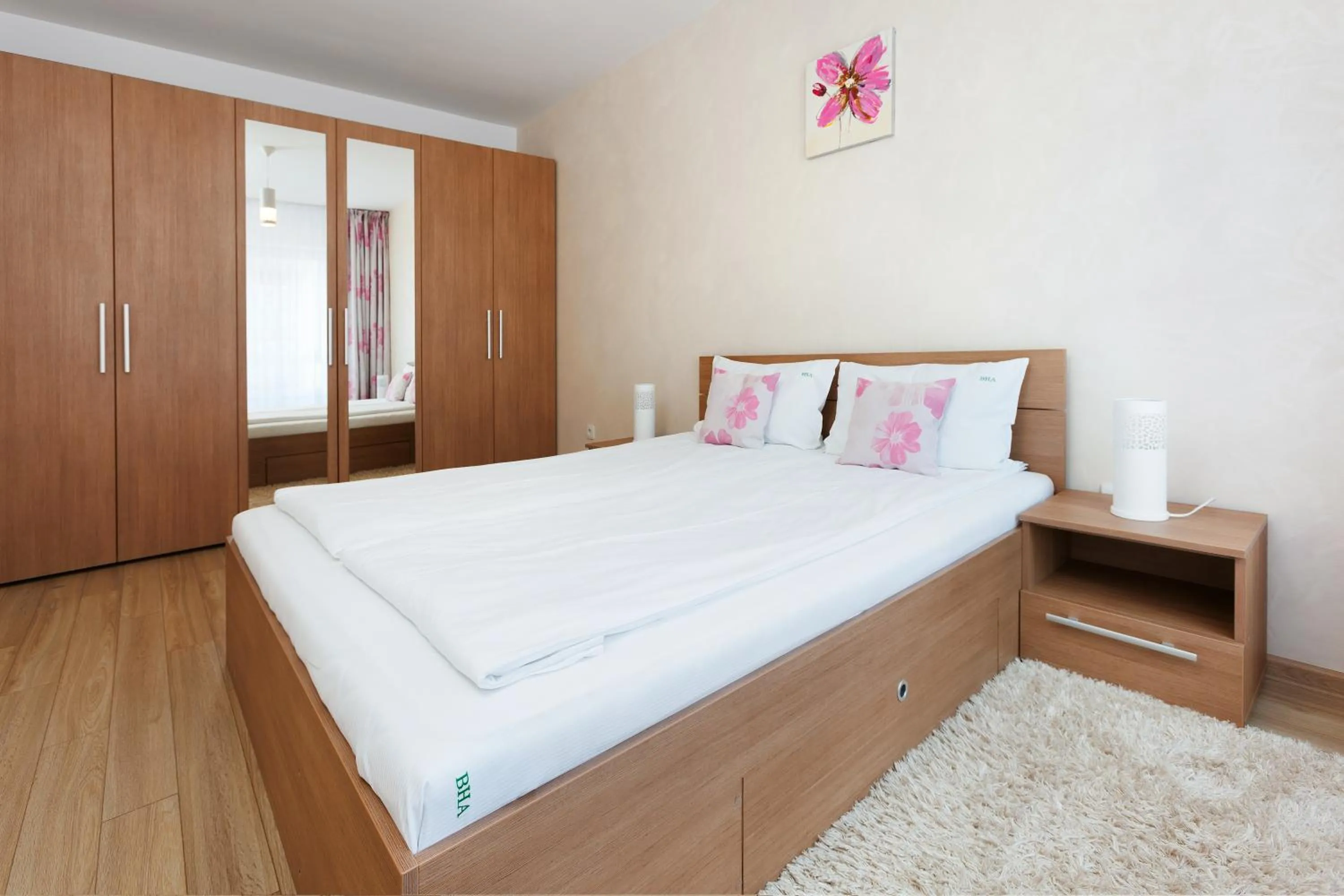 Bed in Brasov Holiday Apartments