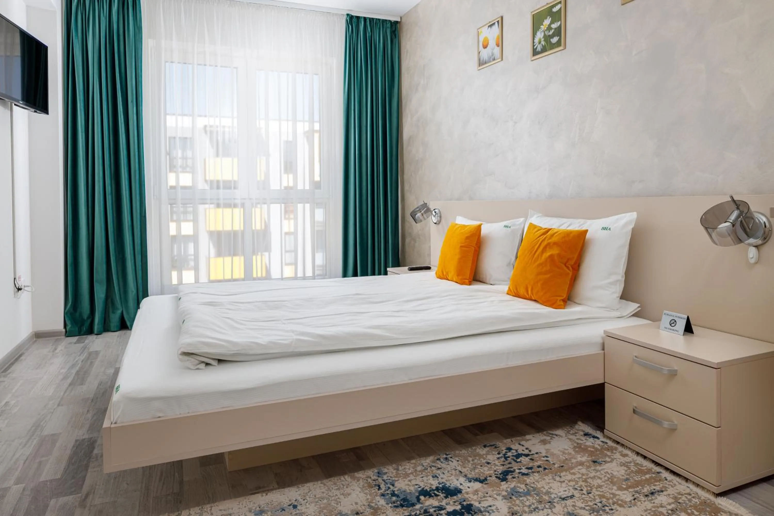 Bedroom, Bed in Brasov Holiday Apartments