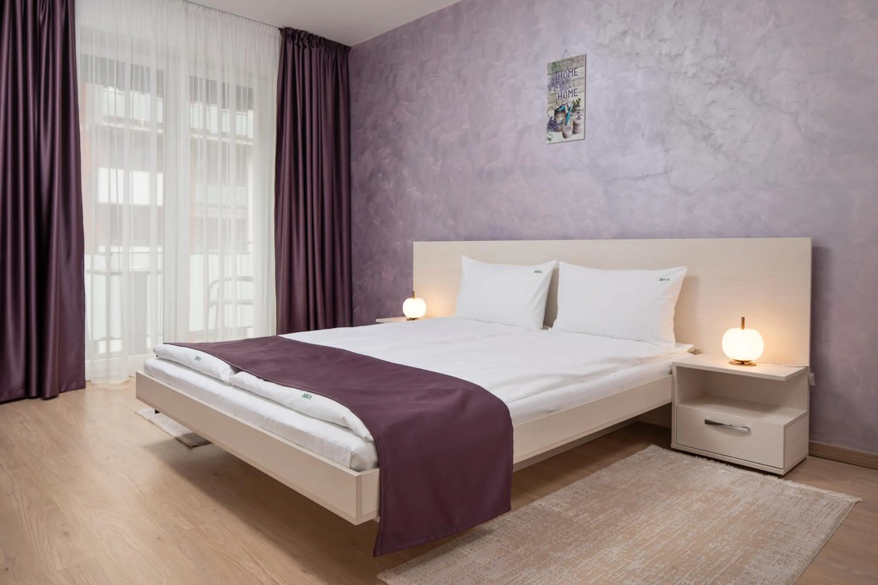 Bed in Brasov Holiday Apartments