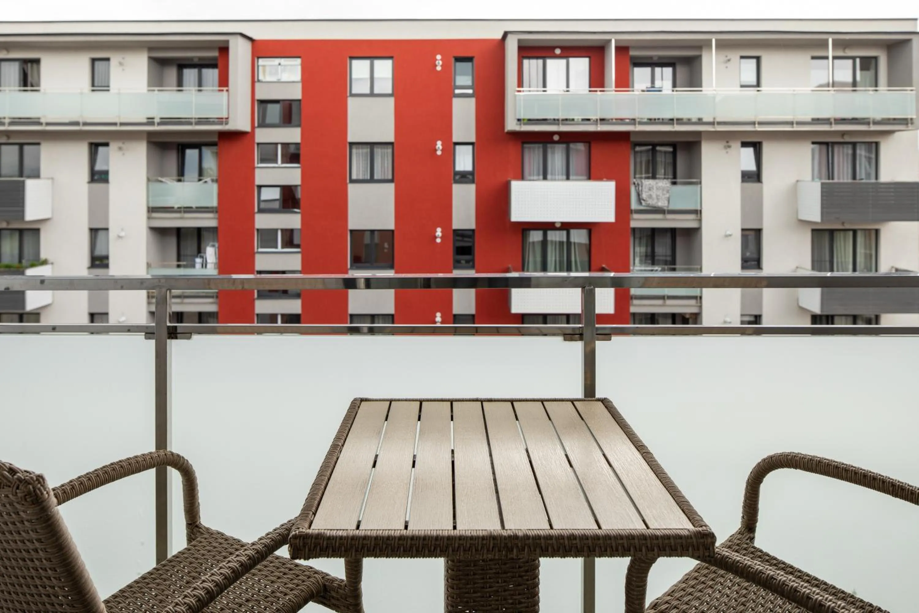 Balcony/Terrace in Brasov Holiday Apartments