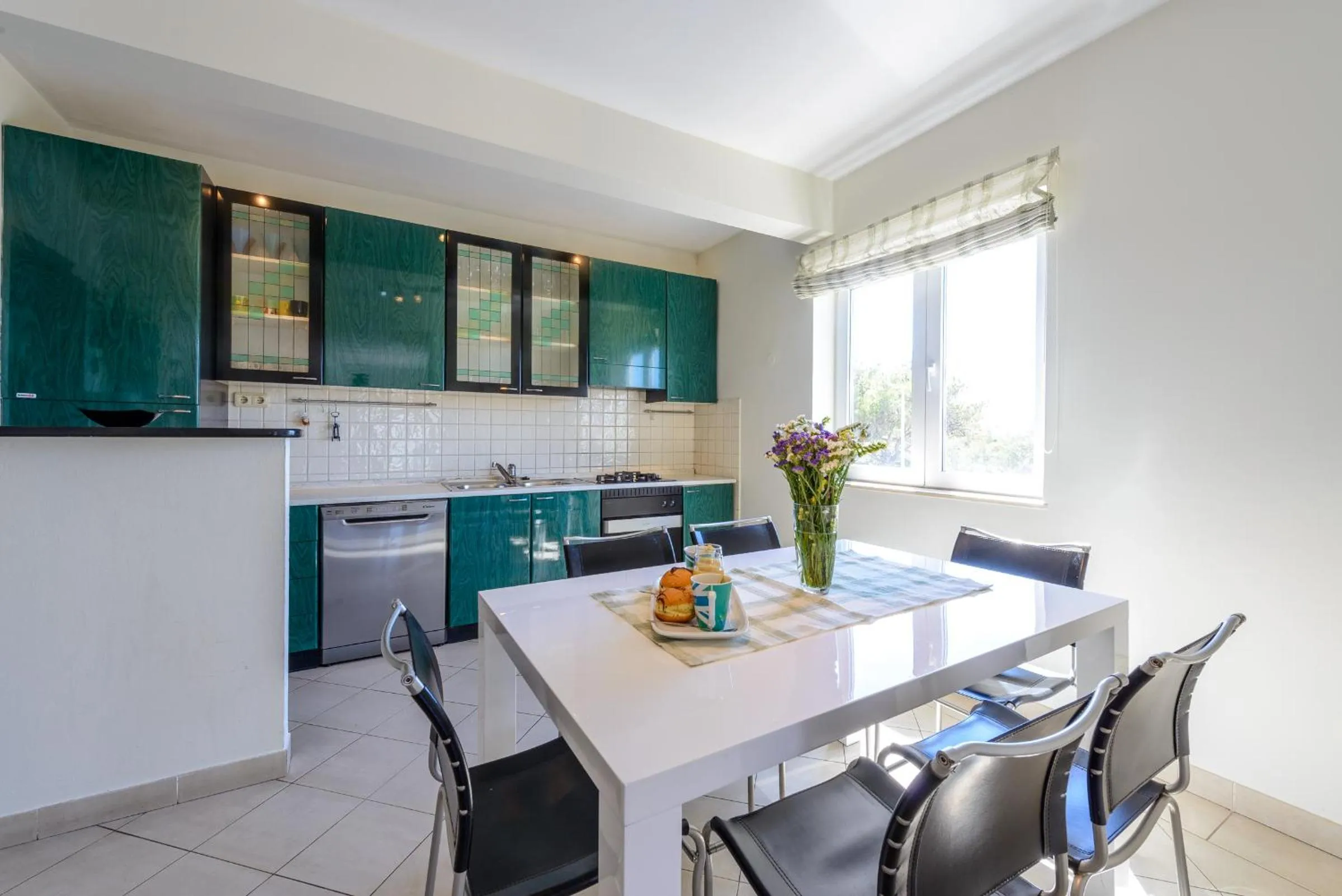 Kitchen or kitchenette in Apartments Red Coral Cavtat