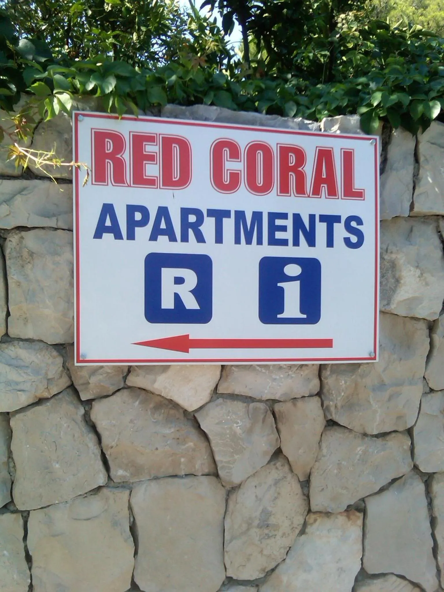 Property logo or sign in Apartments Red Coral Cavtat