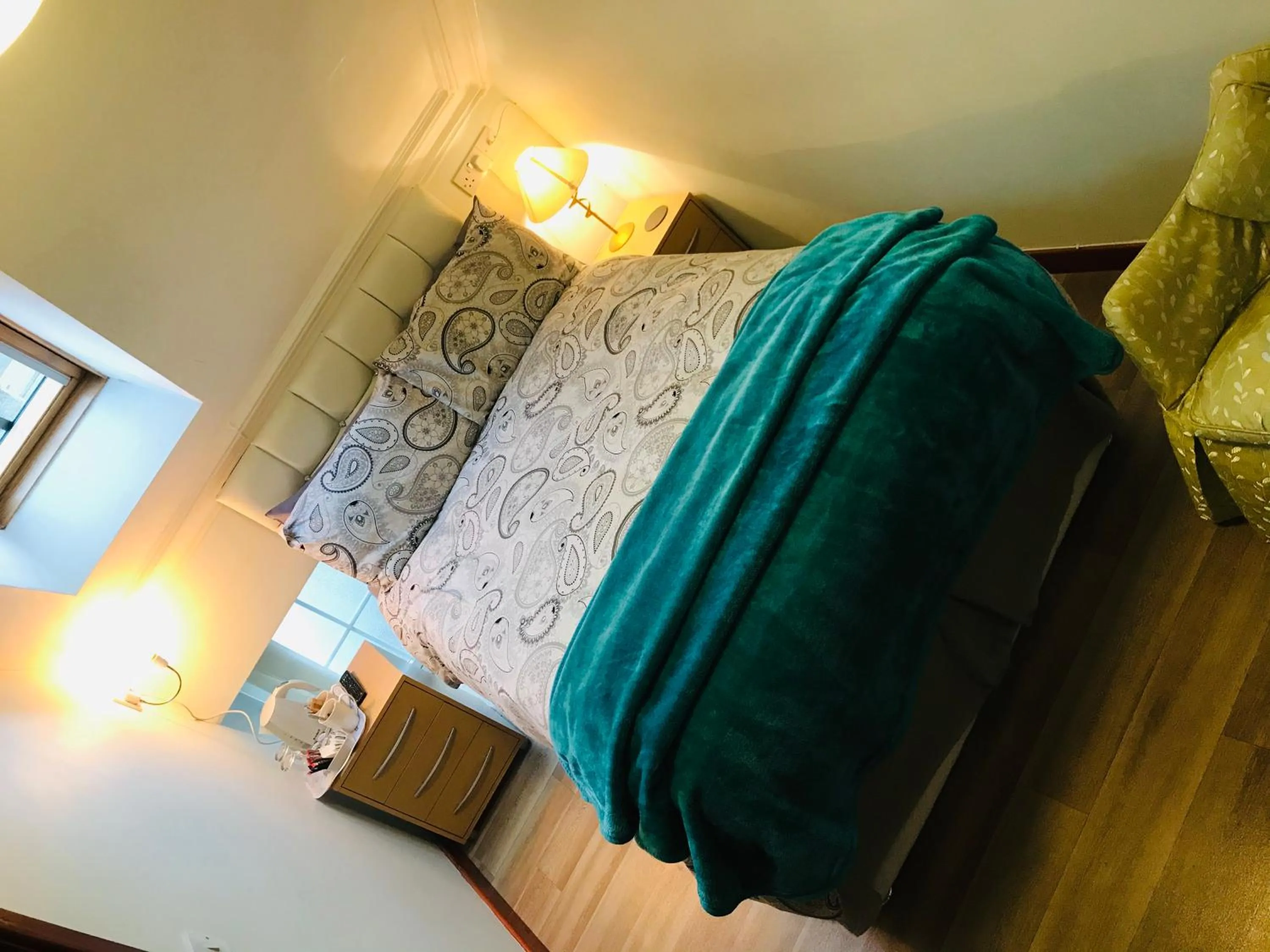 Bed in Pisgah Guesthouse Snowdonia