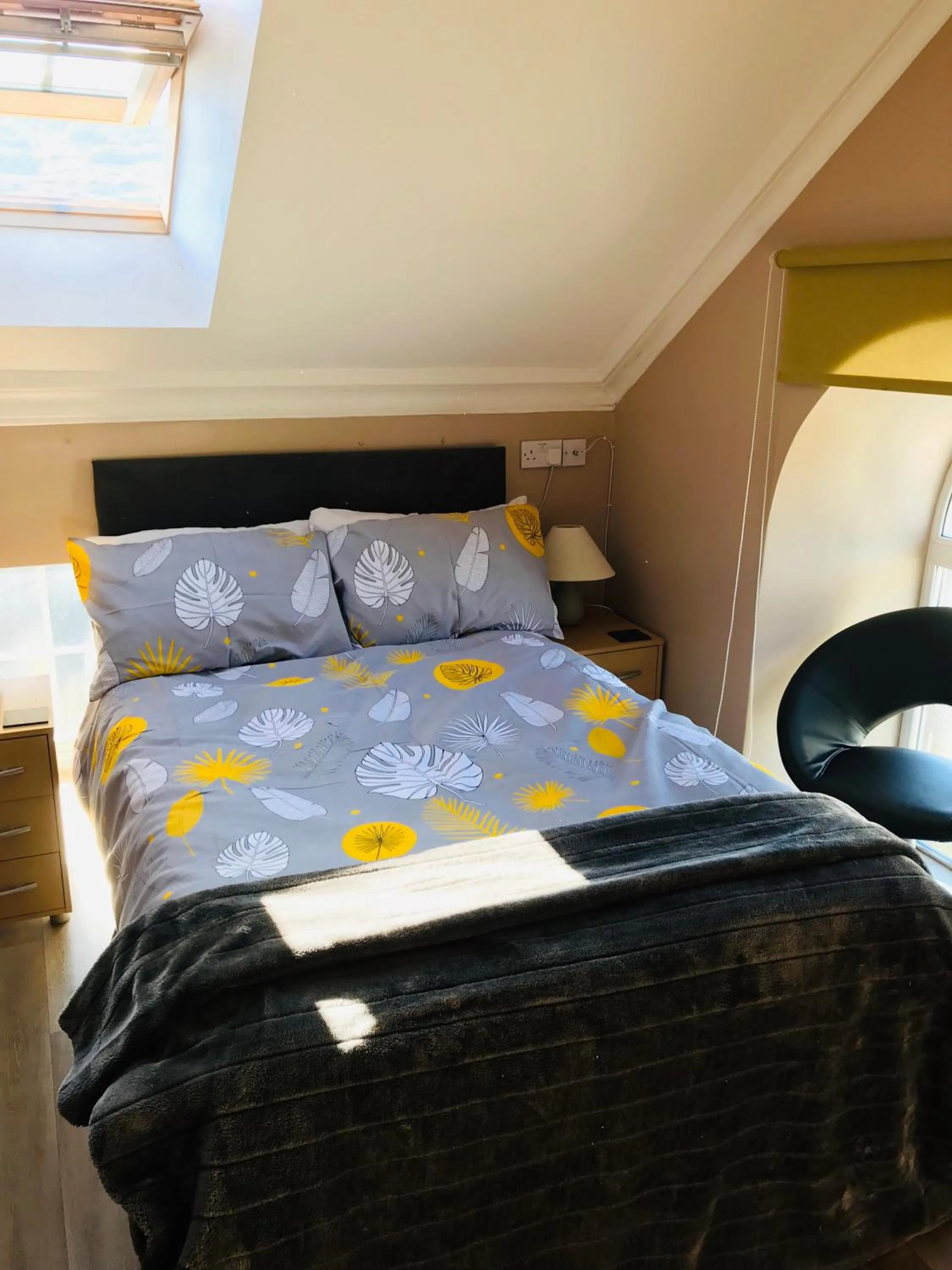 Bed in Pisgah Guesthouse Snowdonia