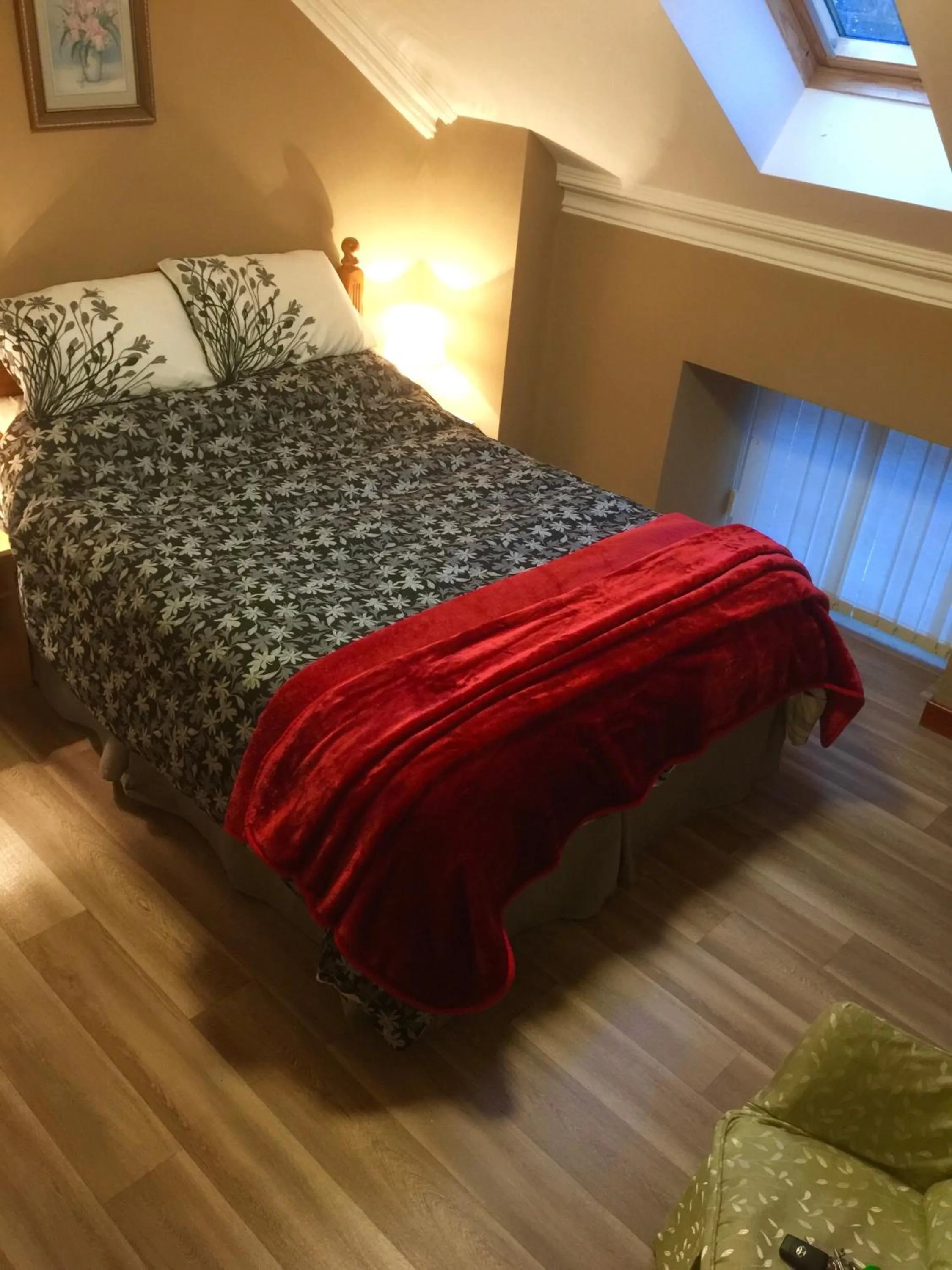 Bed in Pisgah Guesthouse Snowdonia