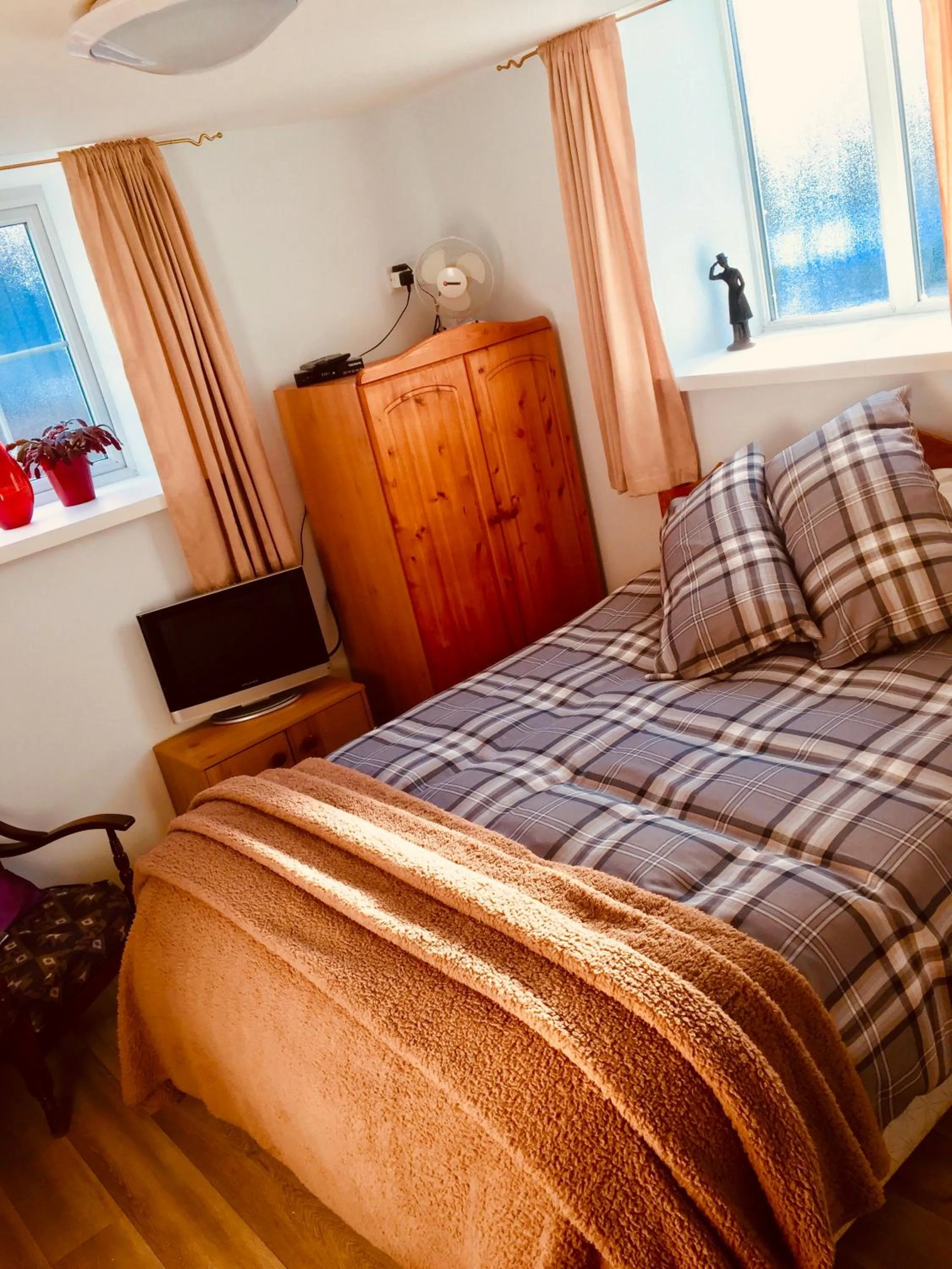 Bed in Pisgah Guesthouse Snowdonia