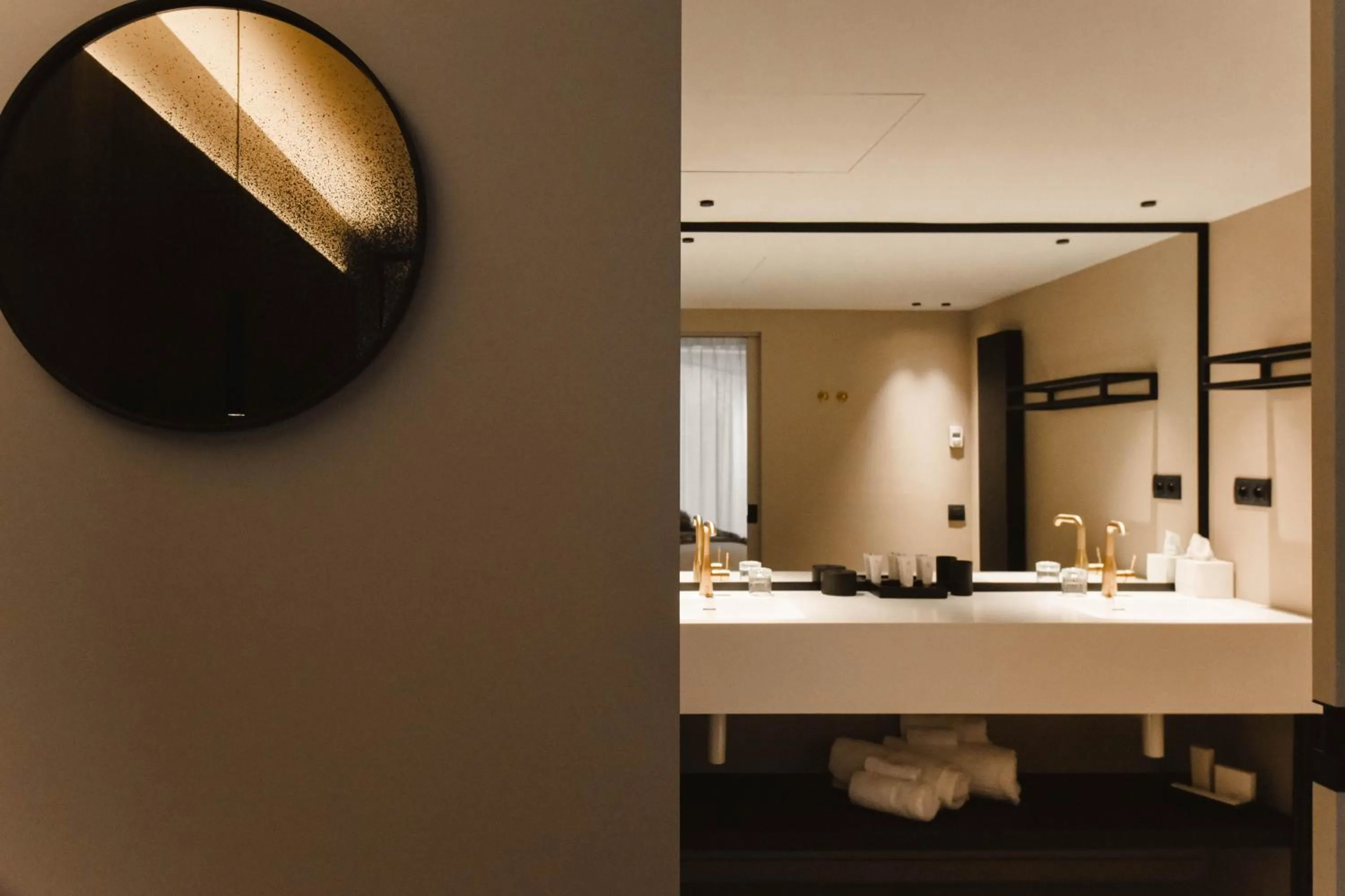 Bathroom in Hotel Sanglier