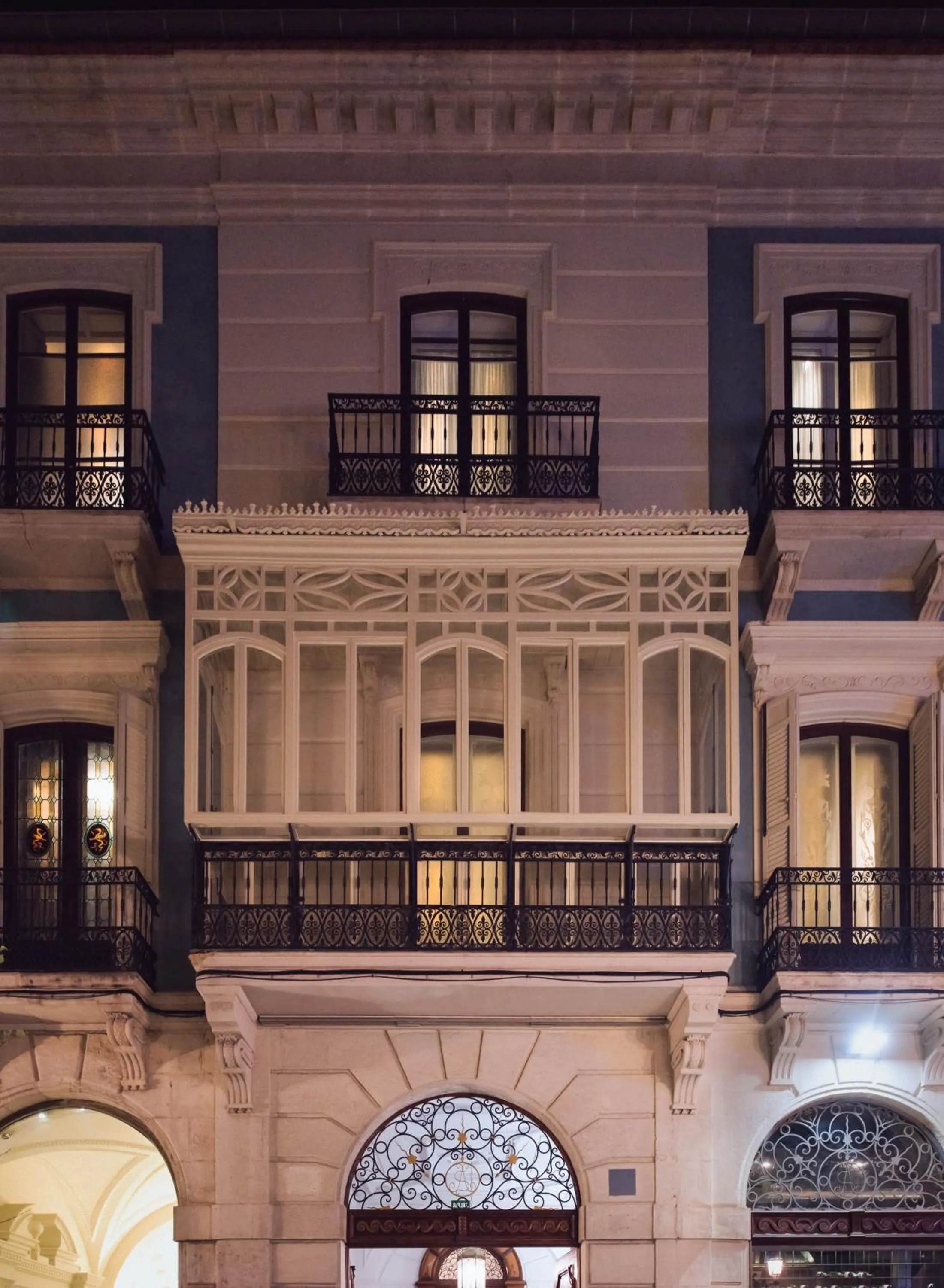 Facade/entrance in Palacio Salvetti Suites