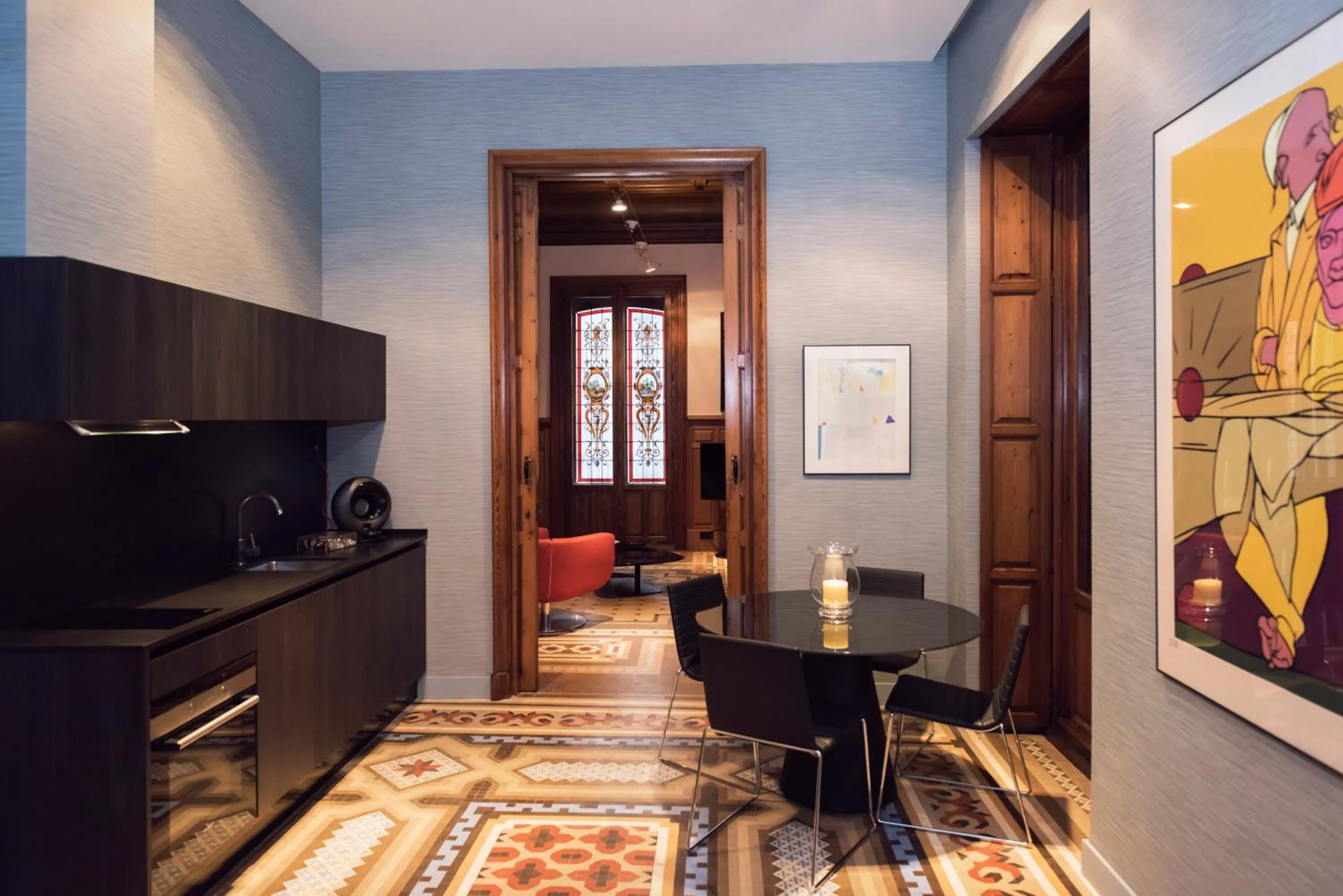 Dining area in Palacio Salvetti Suites