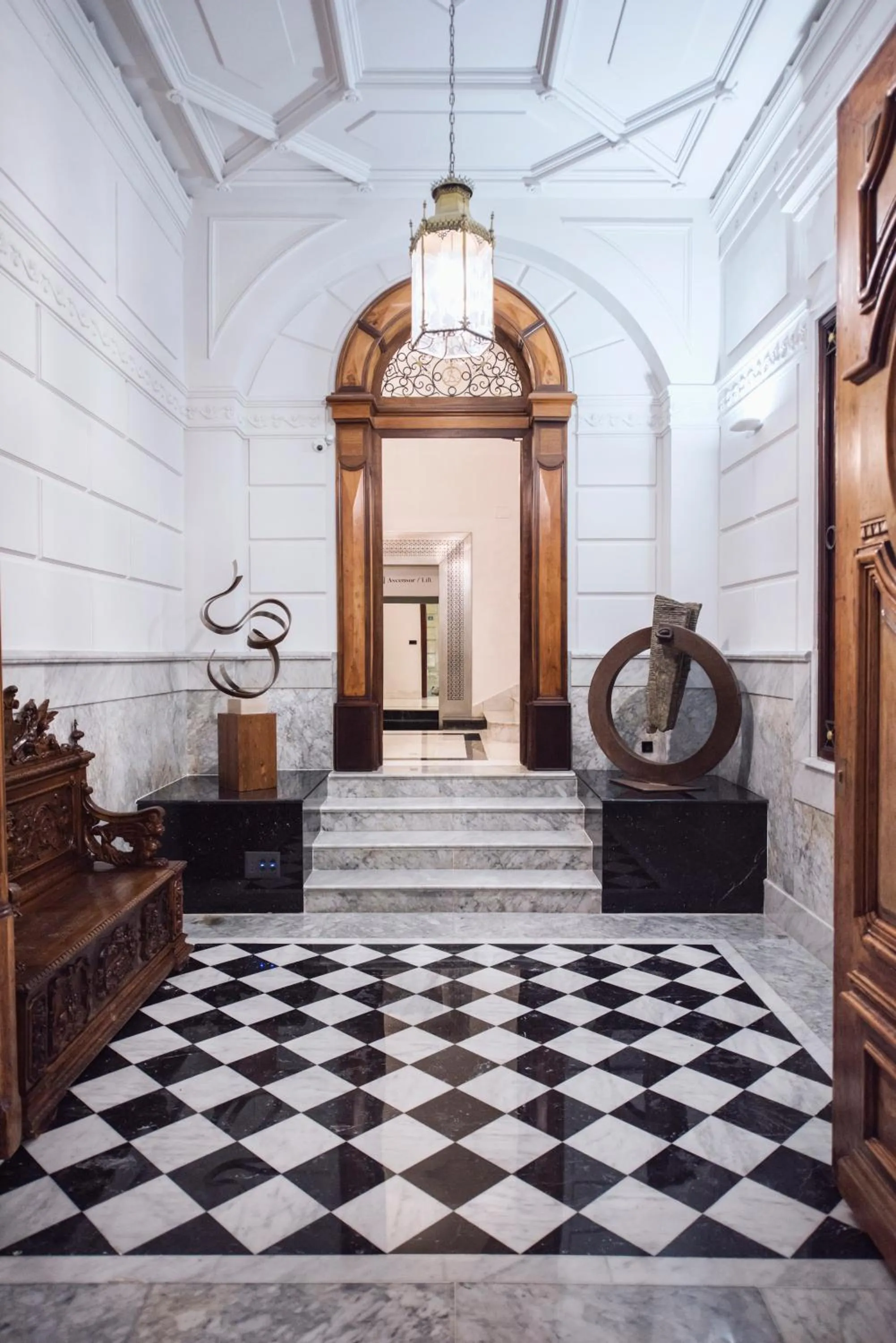 Lobby or reception in Palacio Salvetti Suites