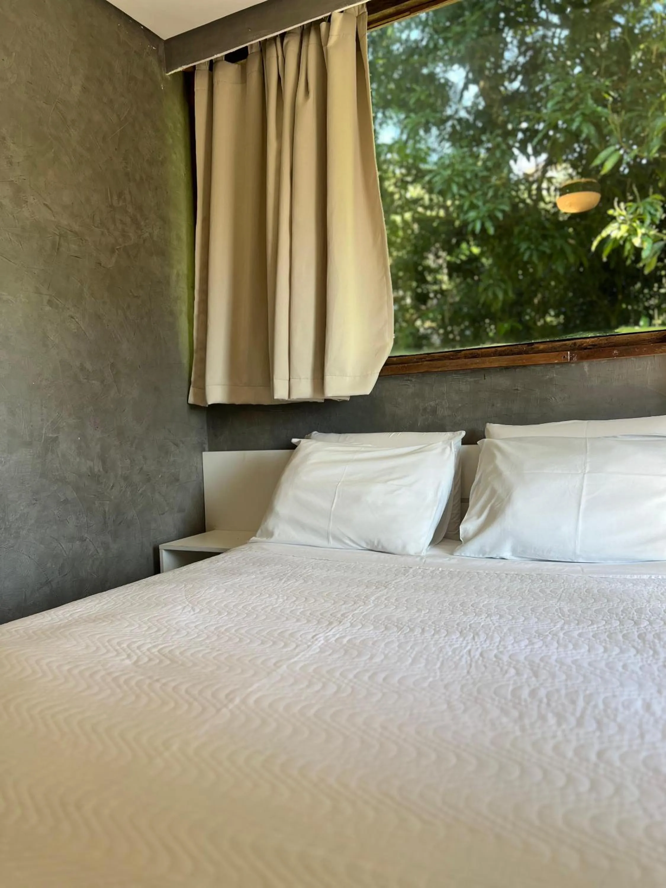 Bed in Yannai Chalé Praia