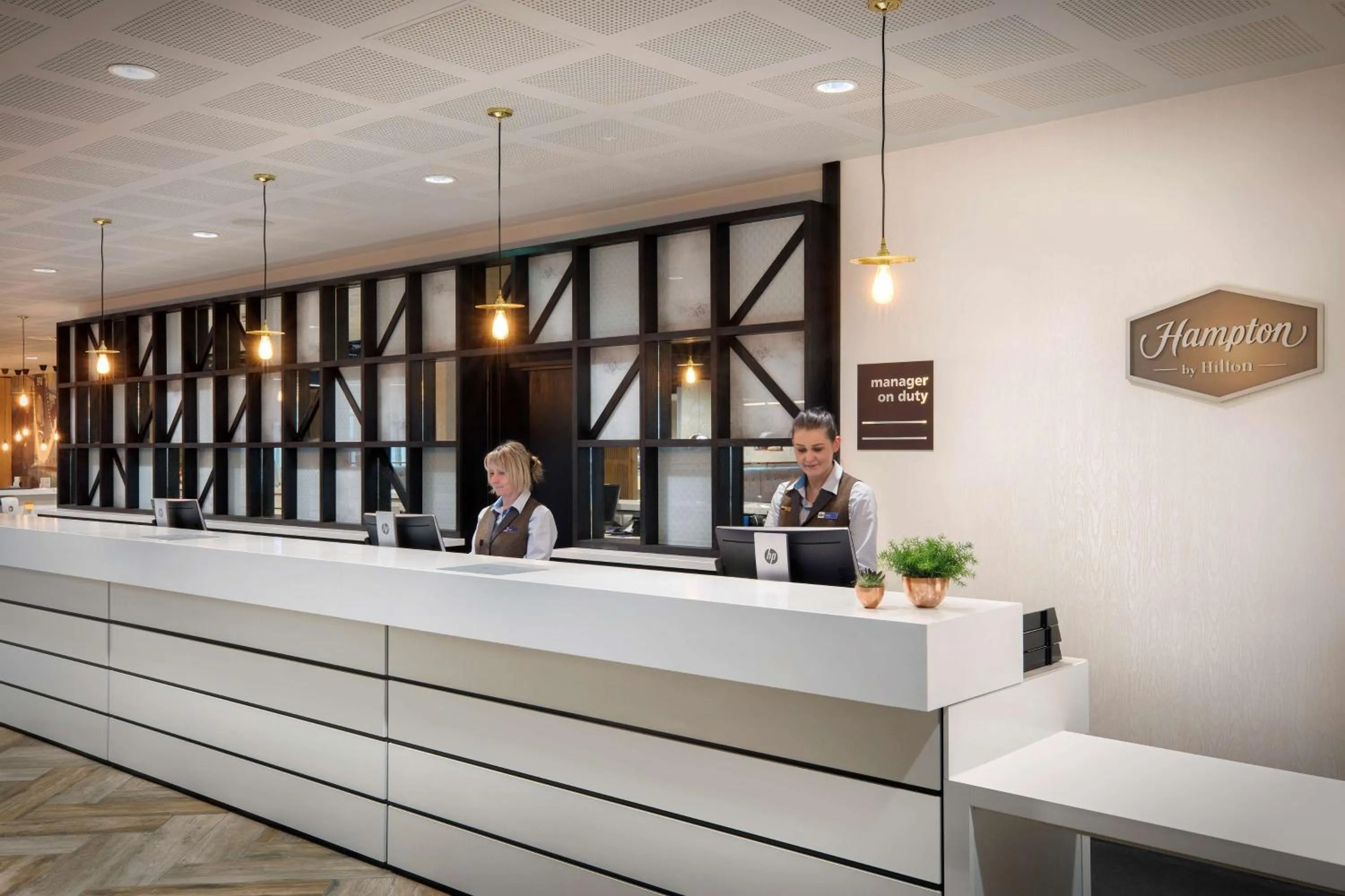 Lobby or reception in Hampton By Hilton Bristol Airport