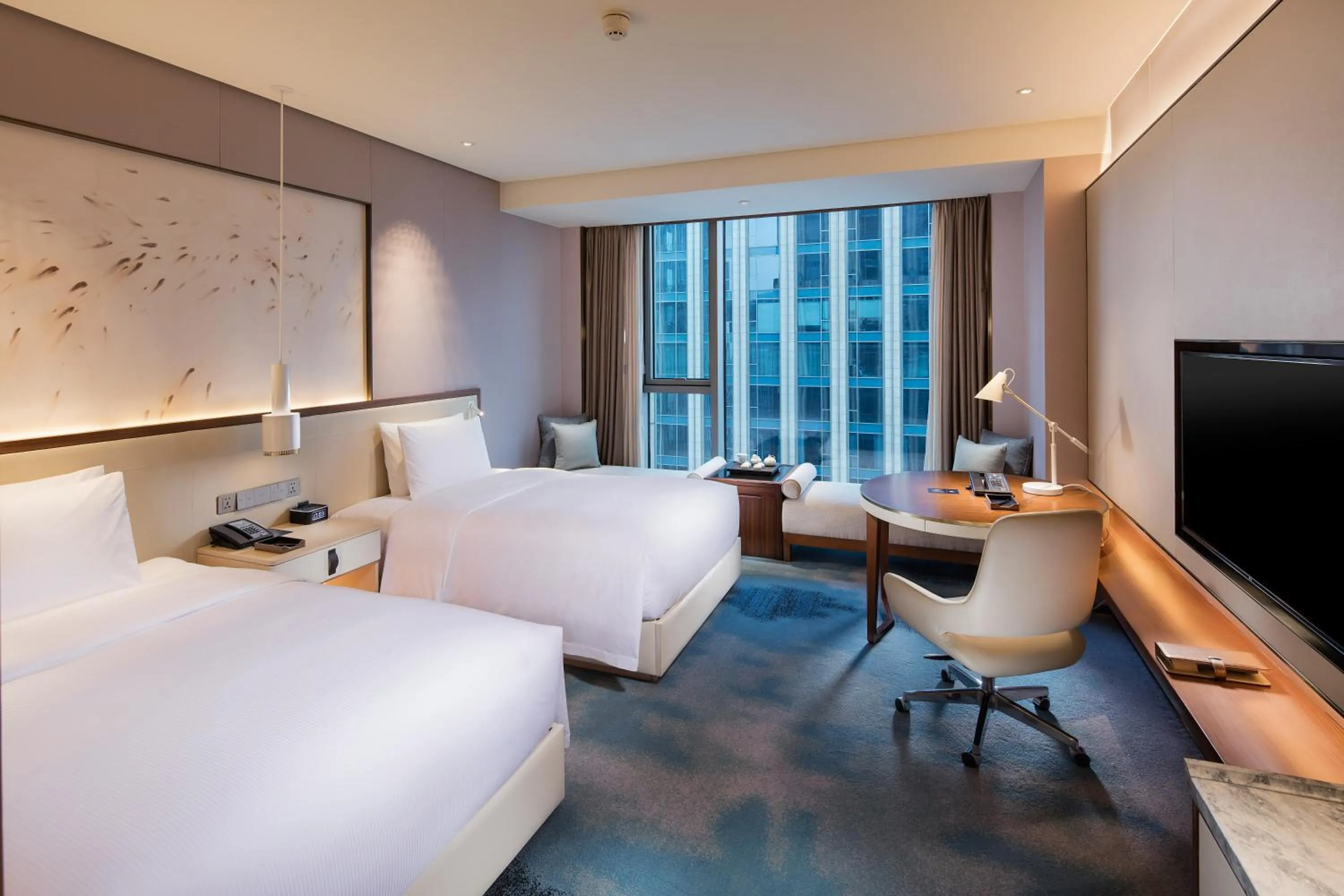 Photo of the whole room, Bed in Hilton Quanzhou Riverside