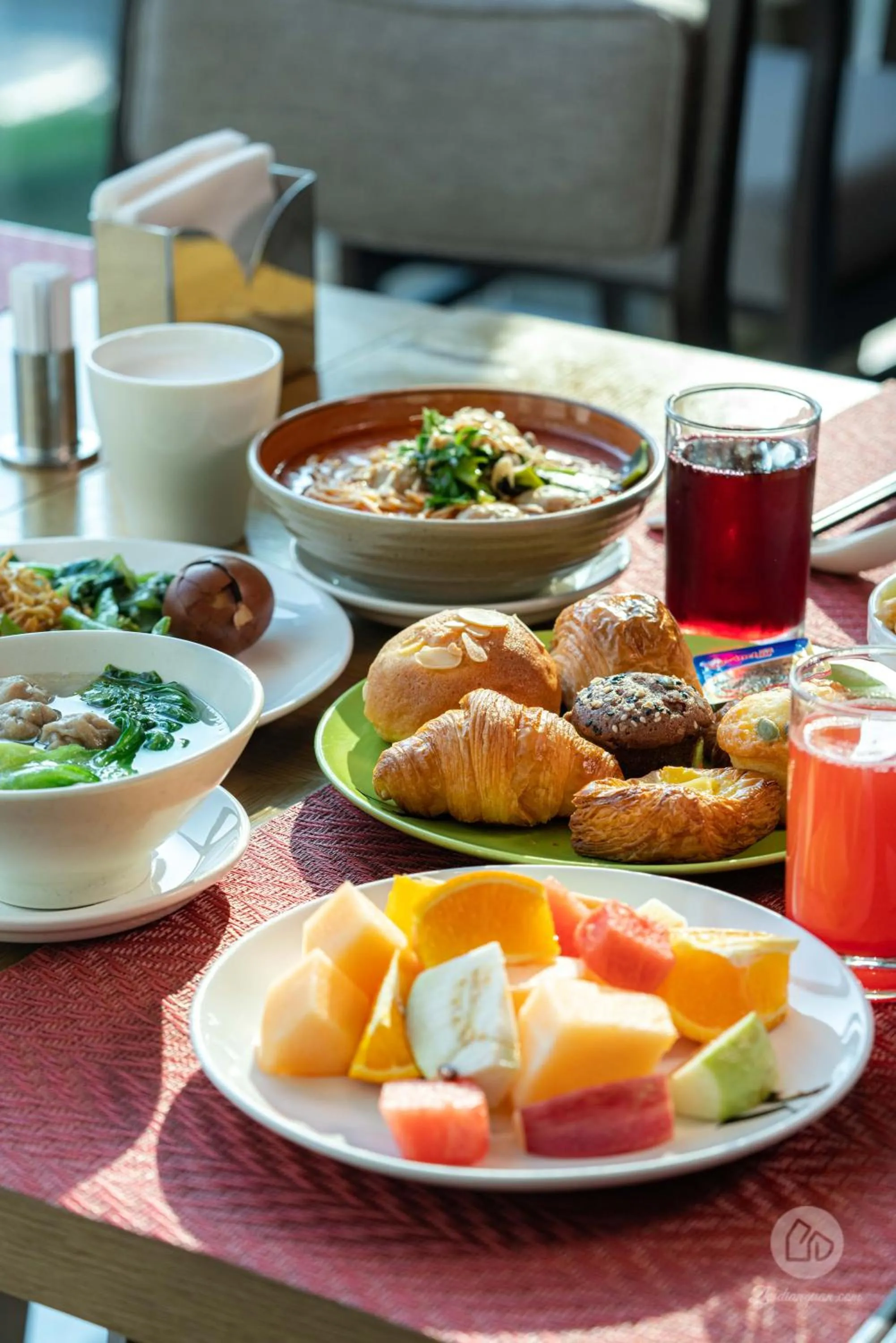 Breakfast in Hilton Quanzhou Riverside