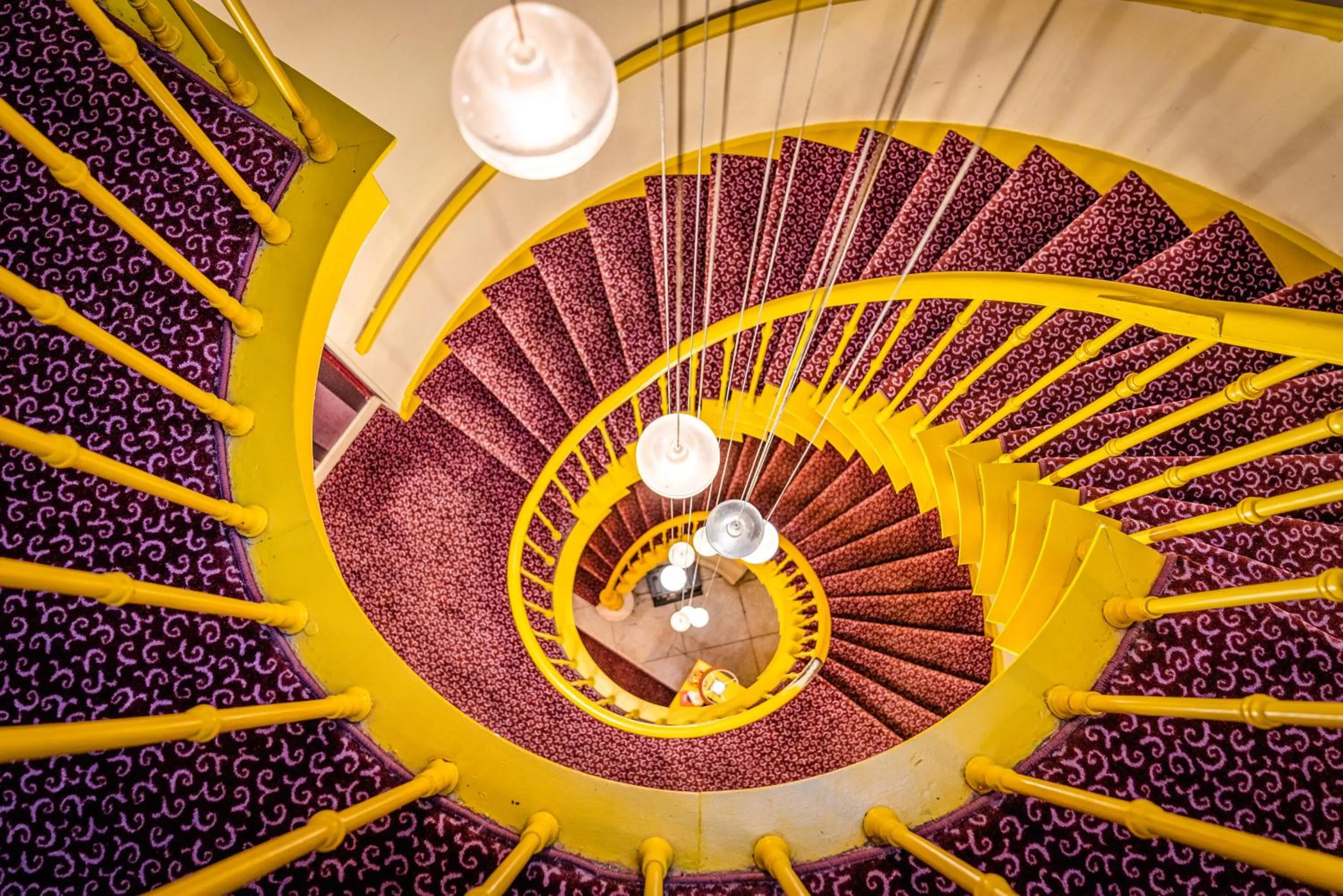 Decorative detail in Hotel Van Eyck