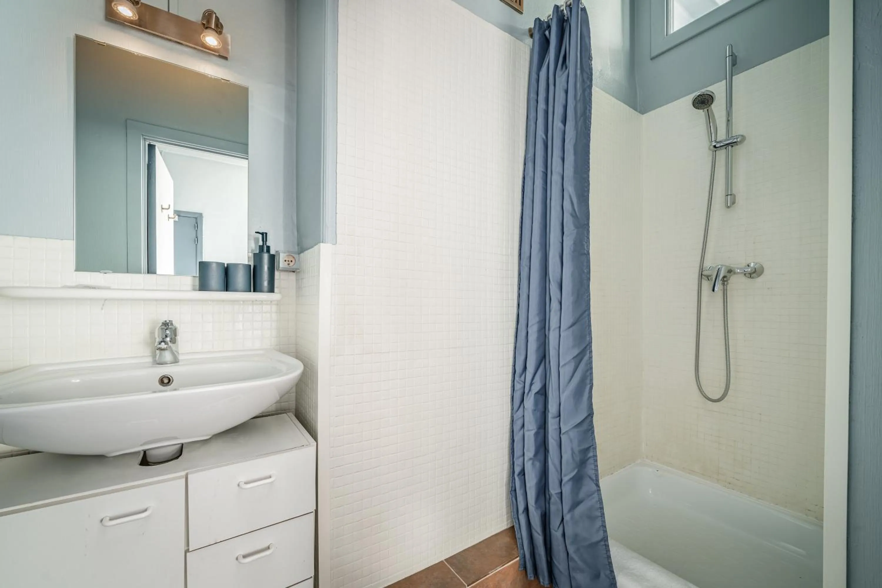 Bathroom in Hotel Van Eyck