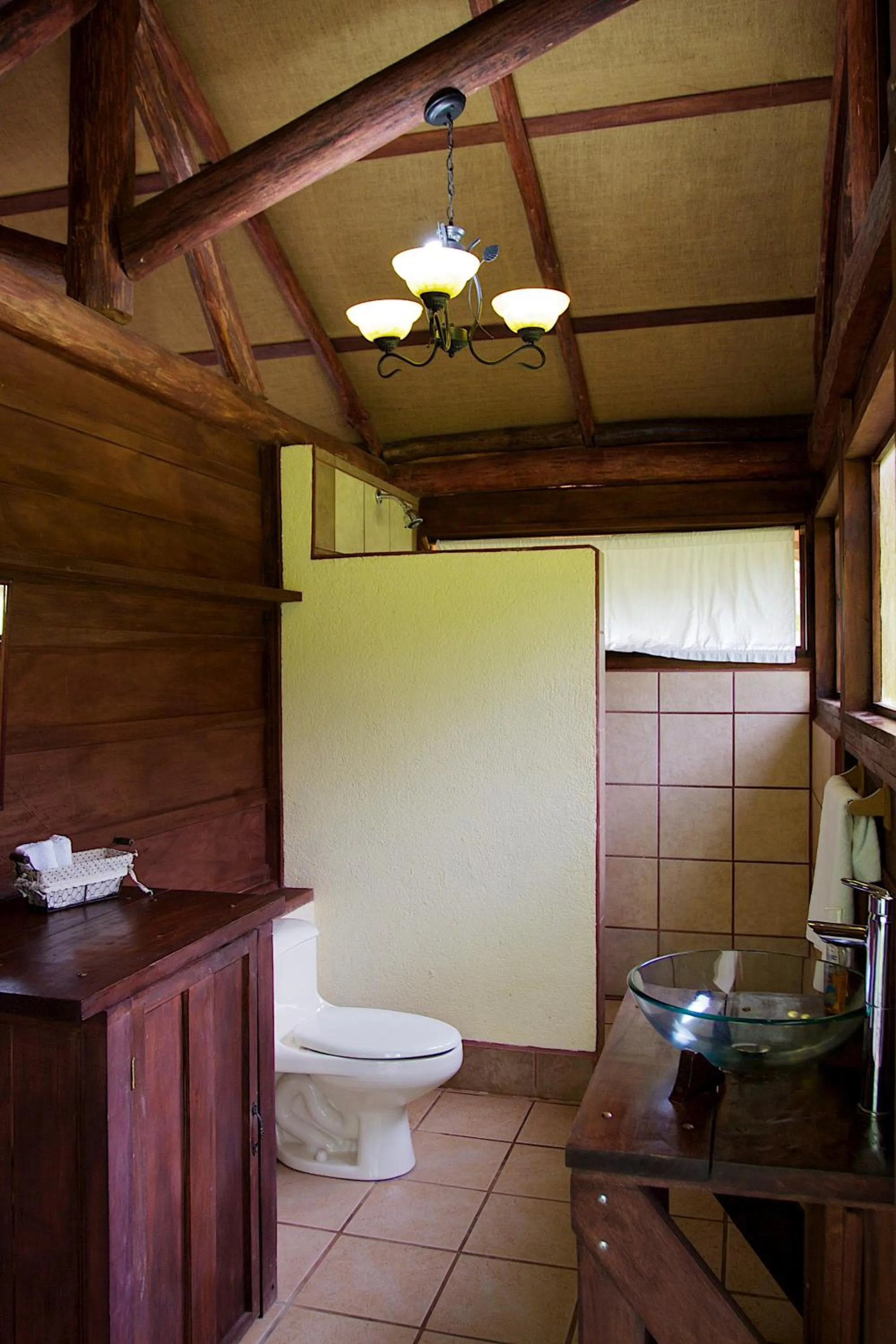Bathroom in La Anita Rain Forest
