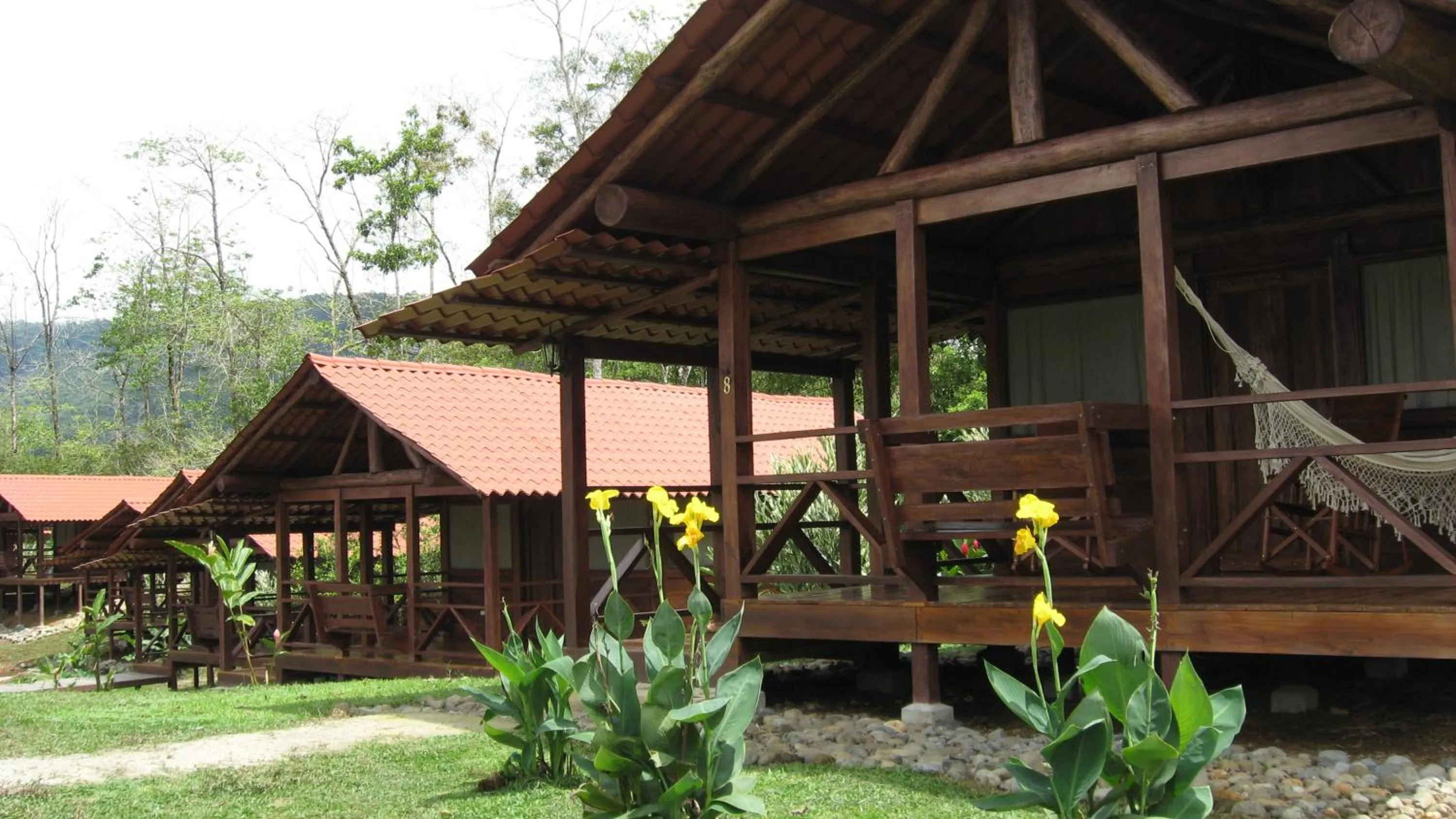 Area and facilities in La Anita Rain Forest