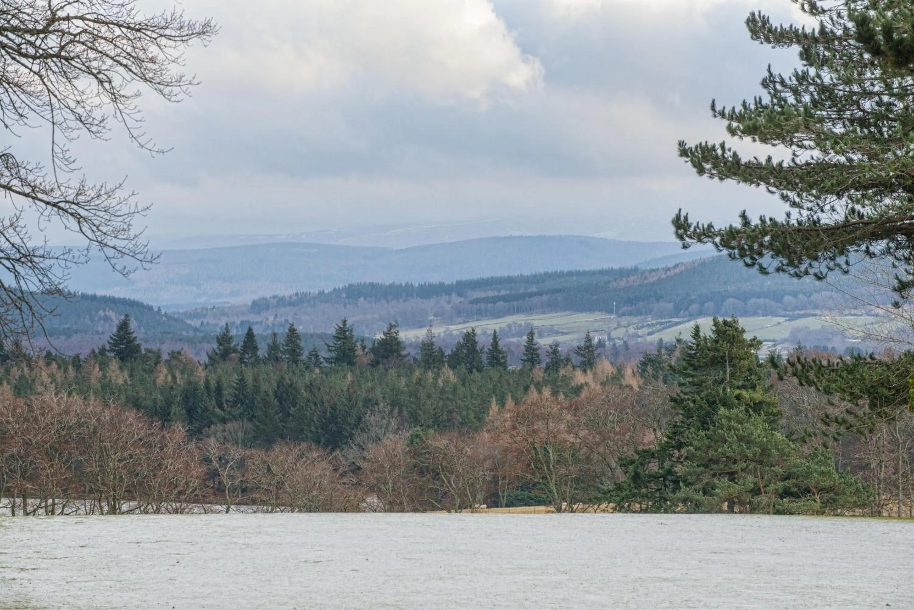 Mountain view in Douneside House