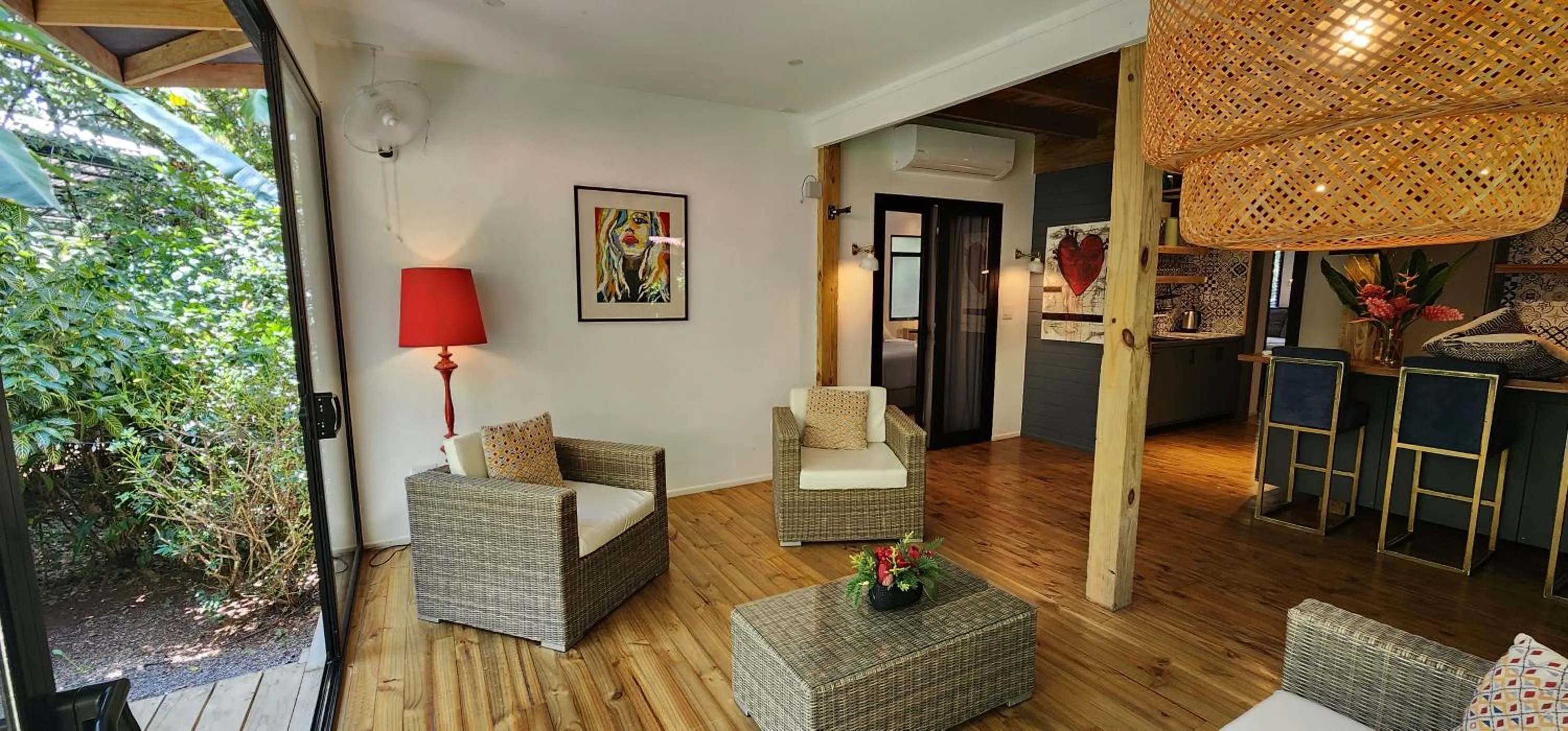 Living room in Boutique Hotel y Spa Tangara Azul