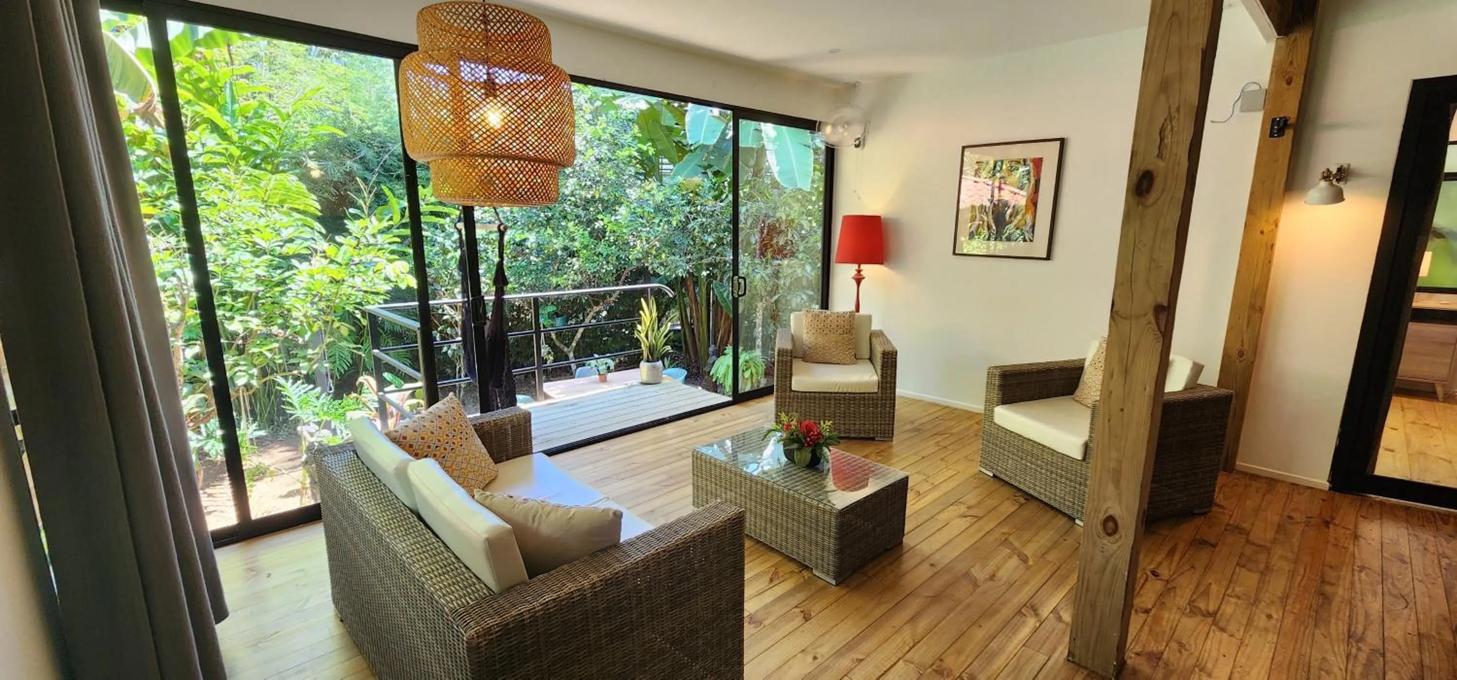 Seating area in Boutique Hotel y Spa Tangara Azul